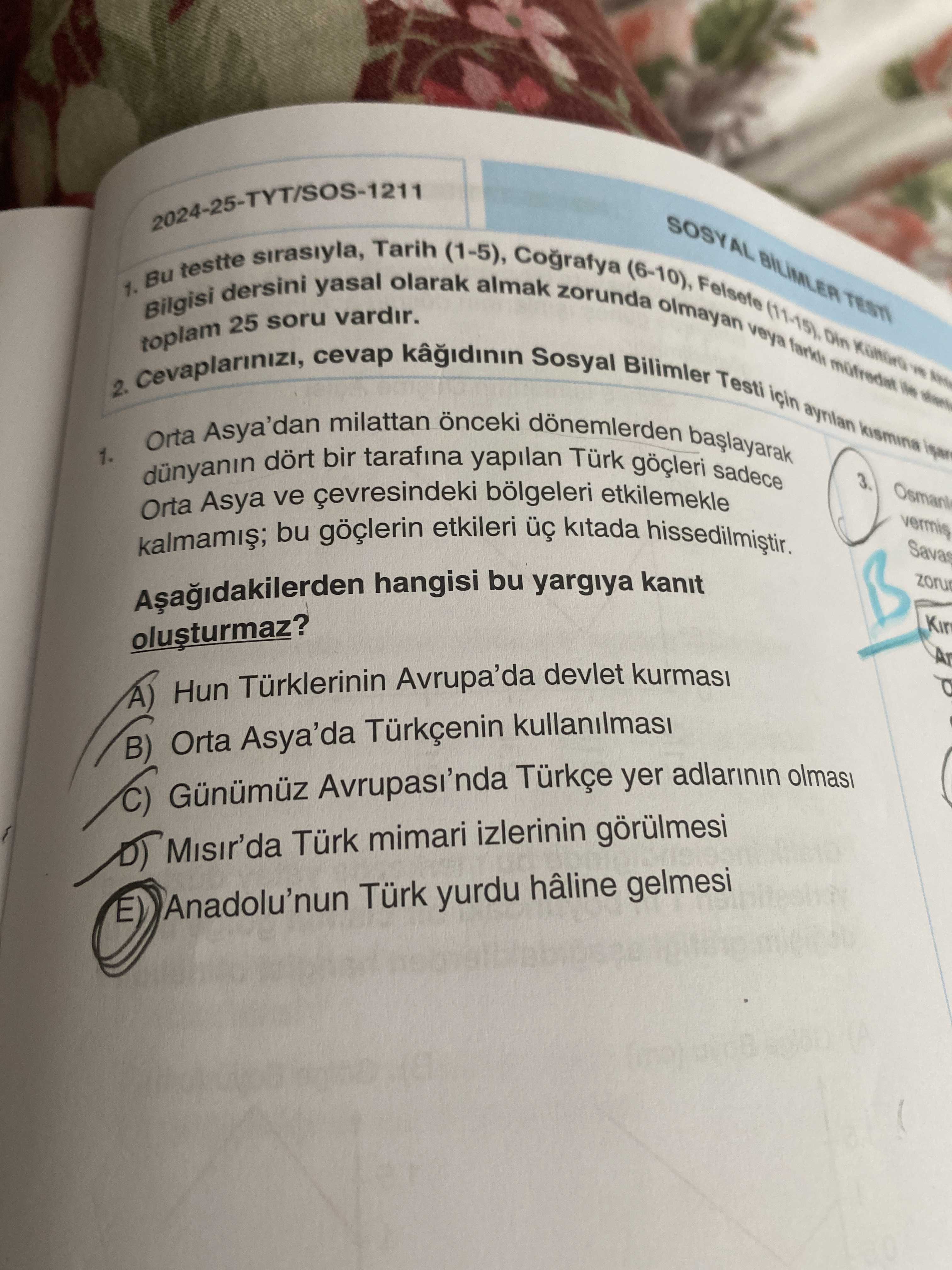 Orta Asya'dan milattan önceki dönemlerden başlayarak dünyanın dört bir tarafına yapılan Türk göçleri