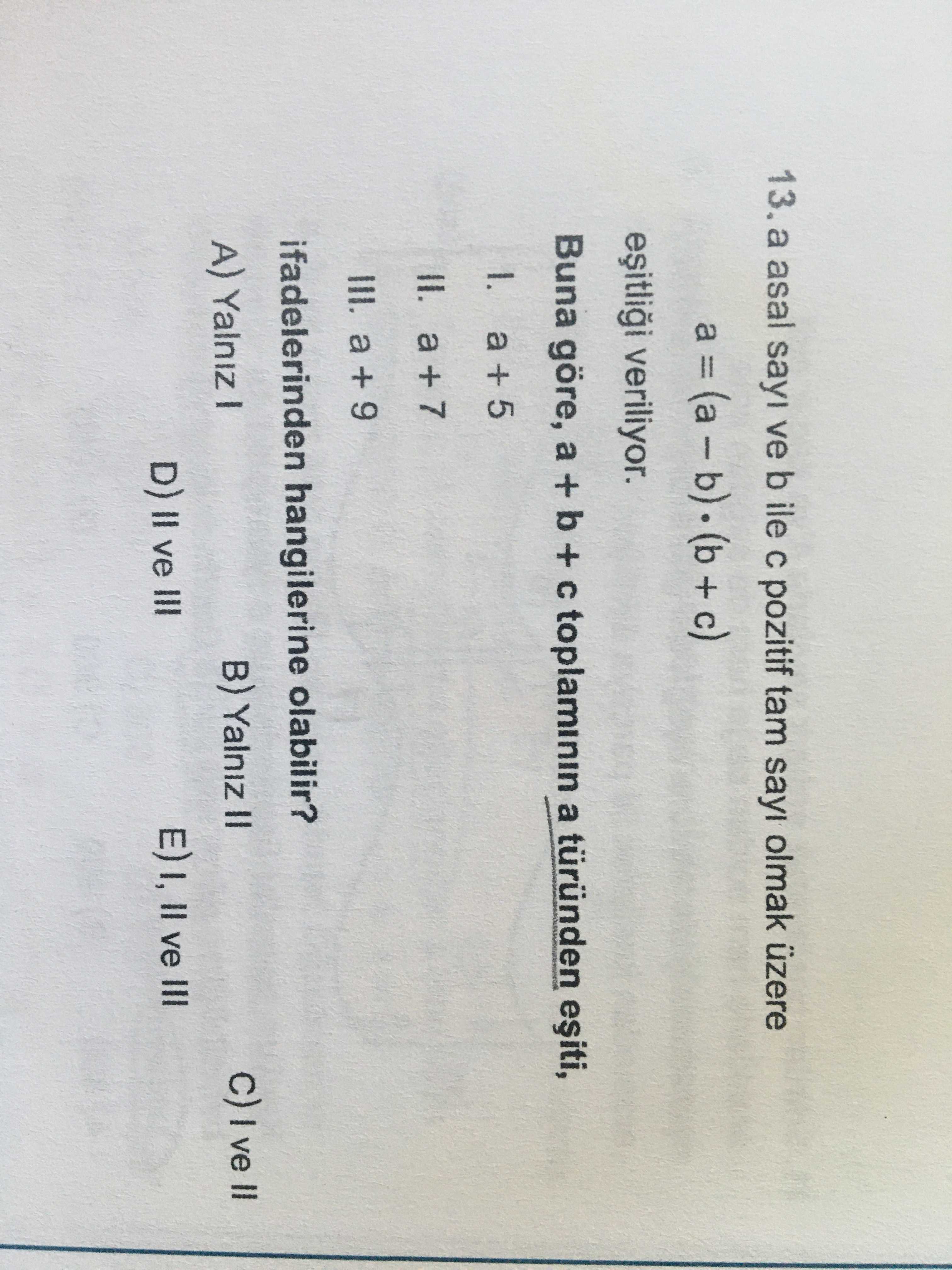 Matematik (11. Sınıf)
