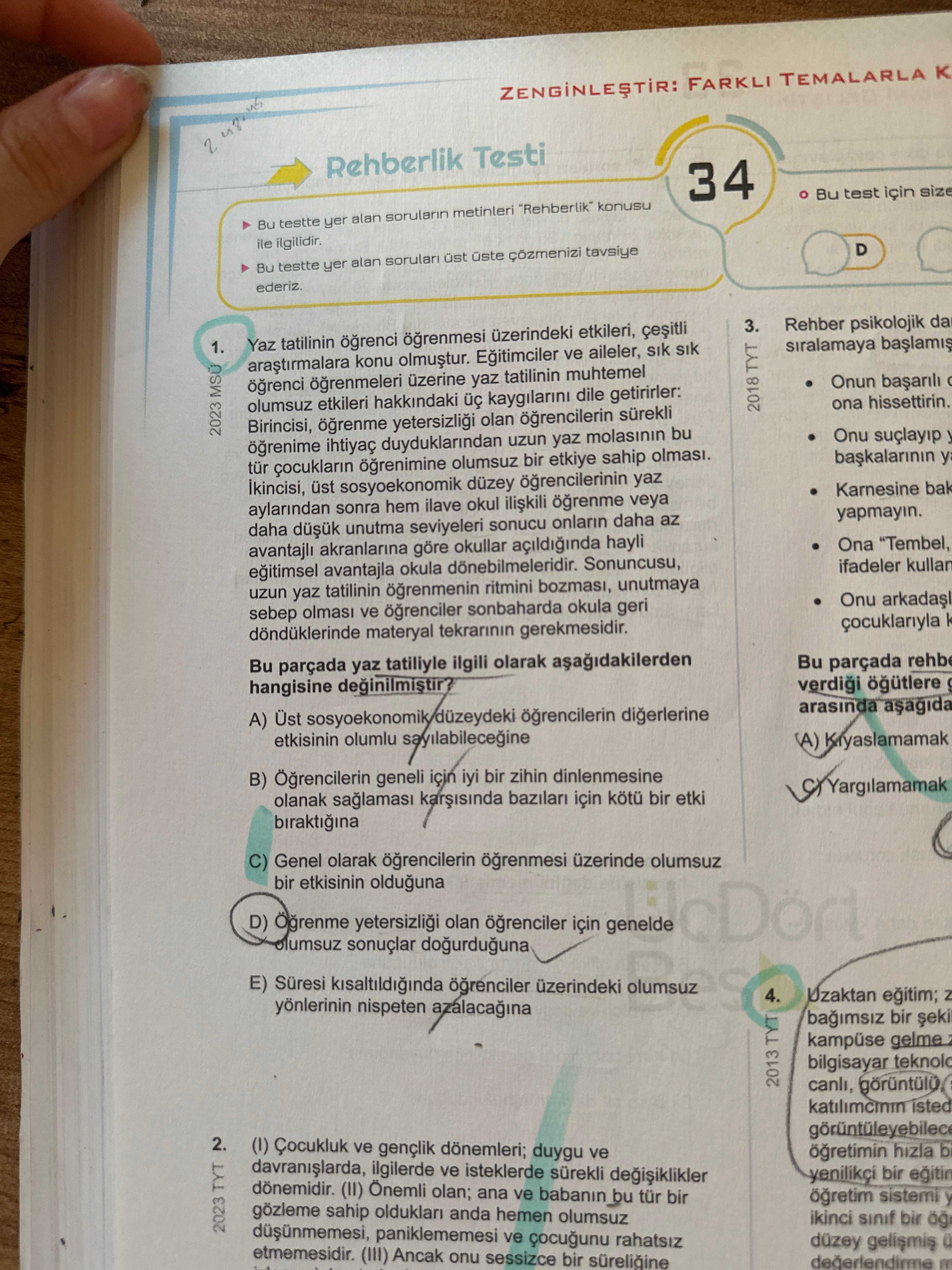 Yaz tatilinin öğrenci öğrenmesi üzerindeki etkileri, çeşitli araştırmalara konu olmuştur