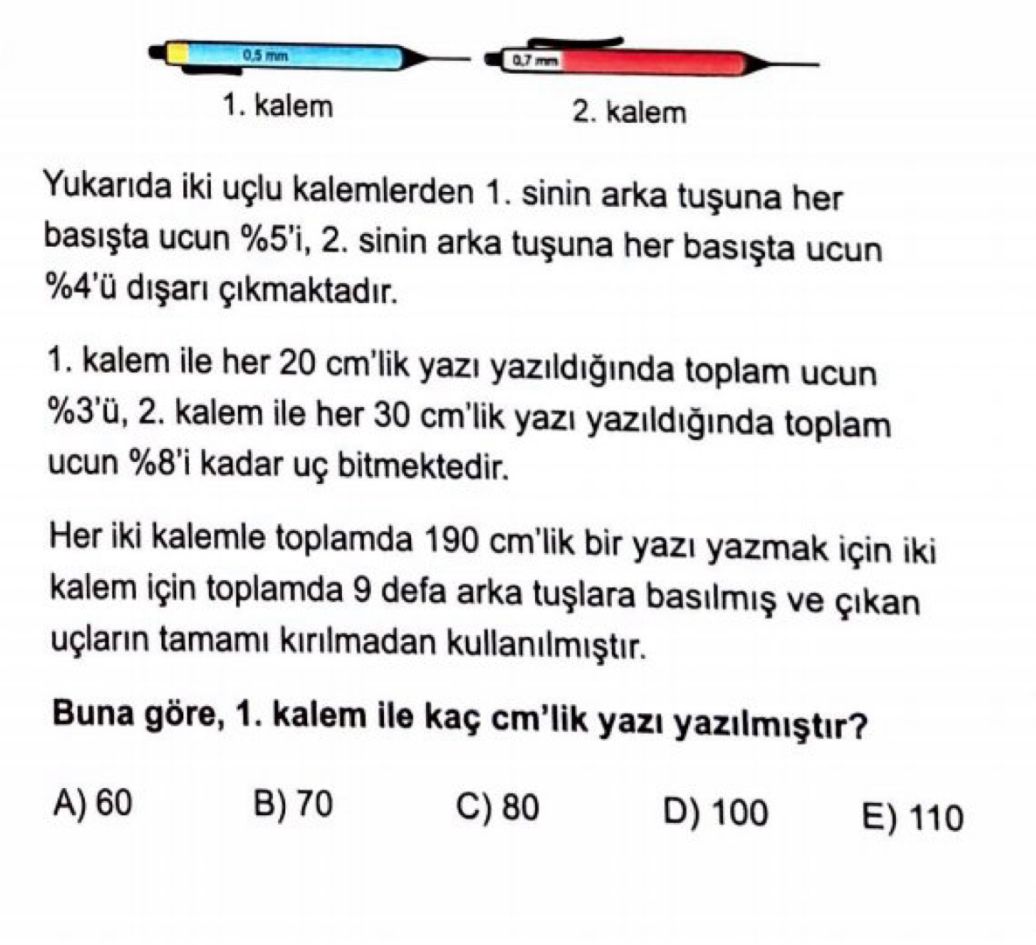 Matematik (11. Sınıf)