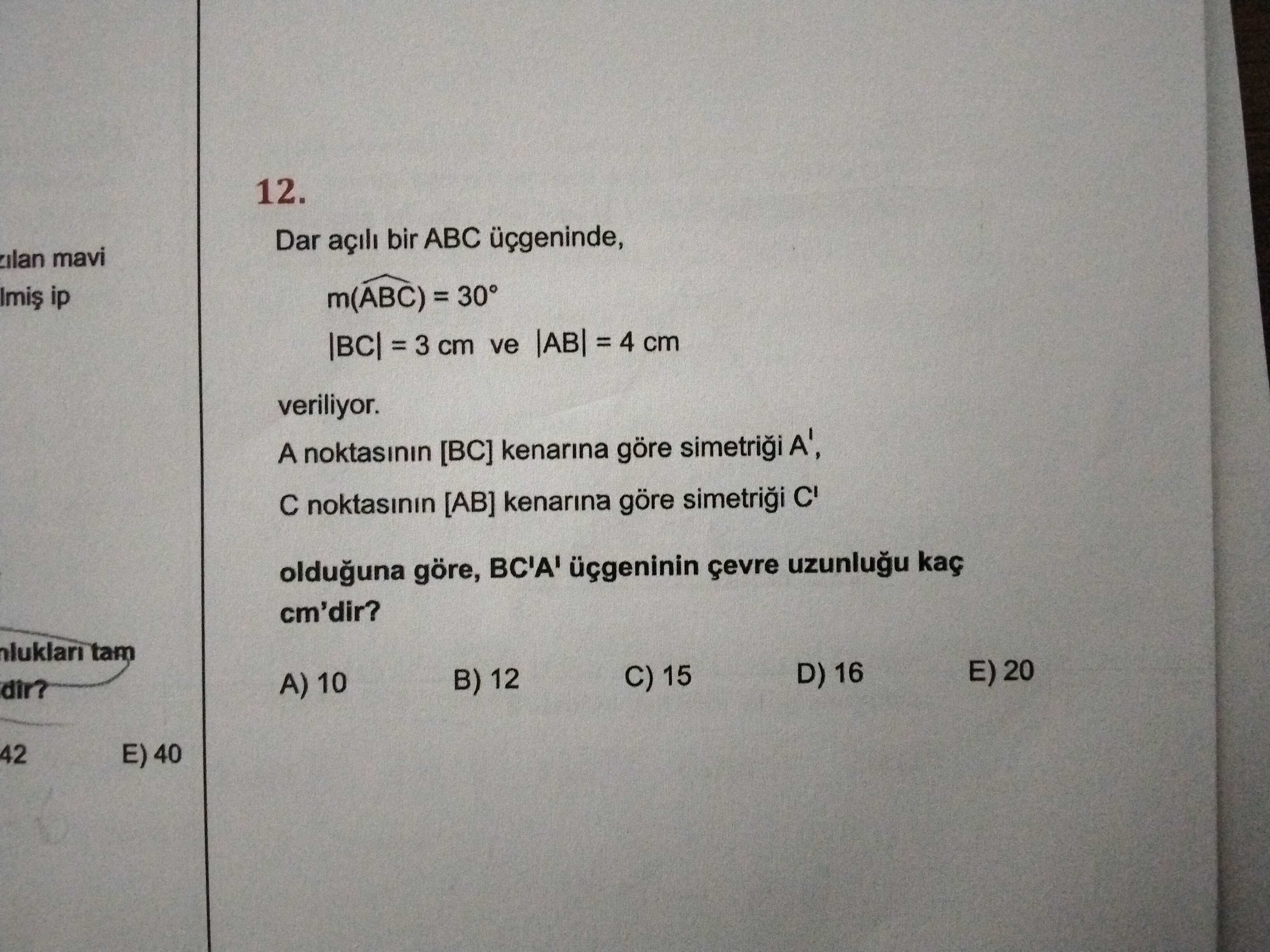 Matematik (11. Sınıf)