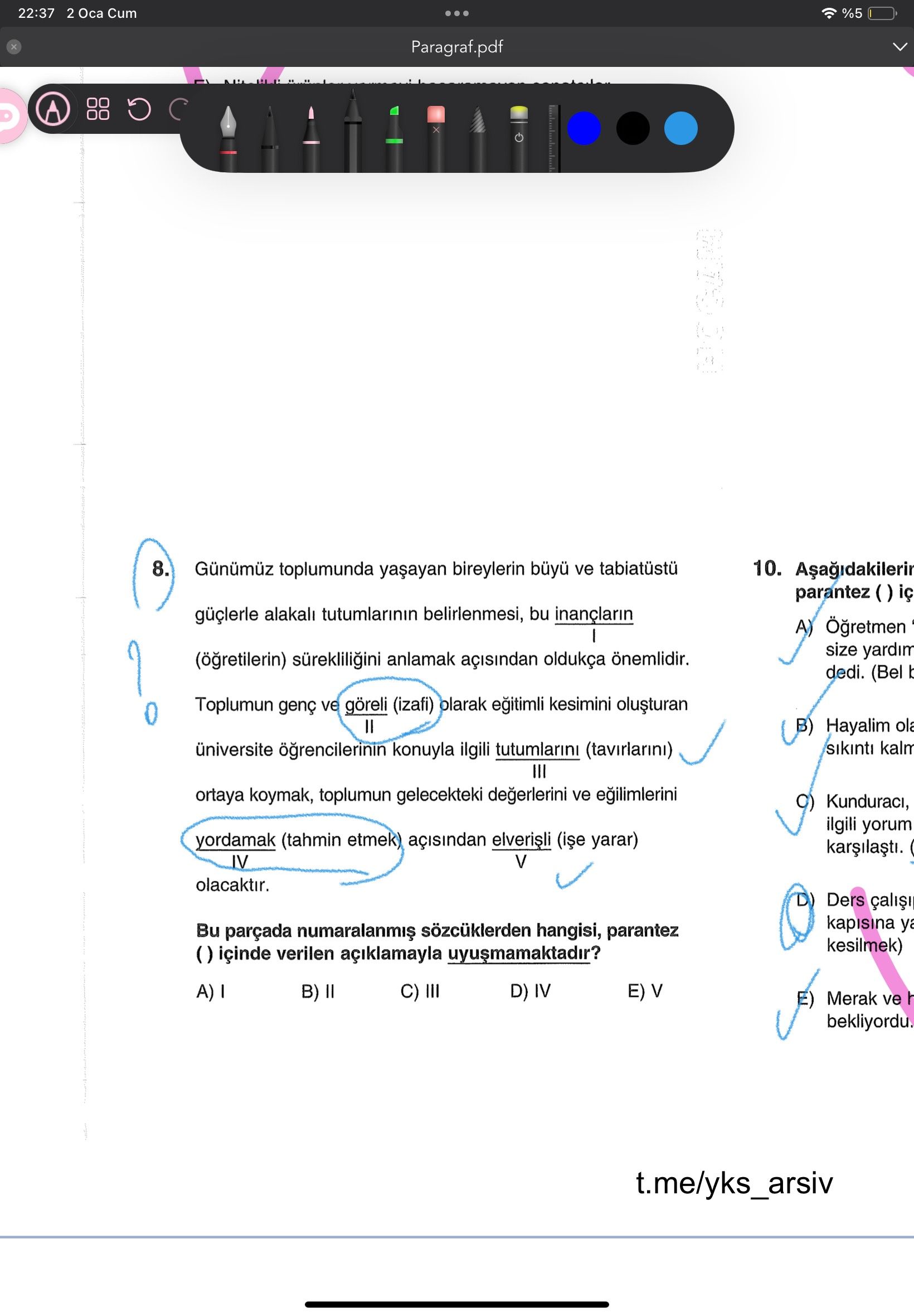 Günümüz toplumunda yaşayan bireylerin büyü ve tabiatüstü güçlerle alakalı tutumlarının belirlenmesi