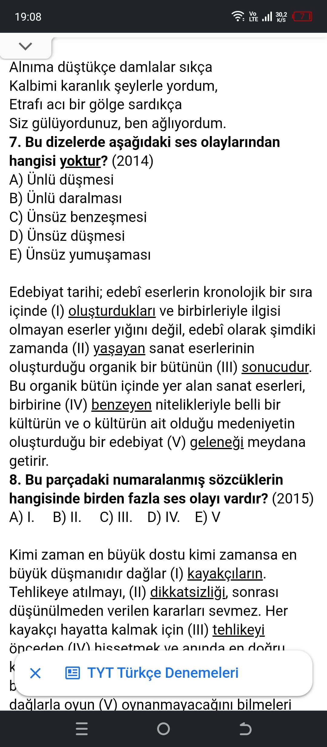 Alnıma düştükçe damlalar sıkça Kalbimi karanlık şeylerle yordum, Etrafı acı bir gölge sardıkça Siz