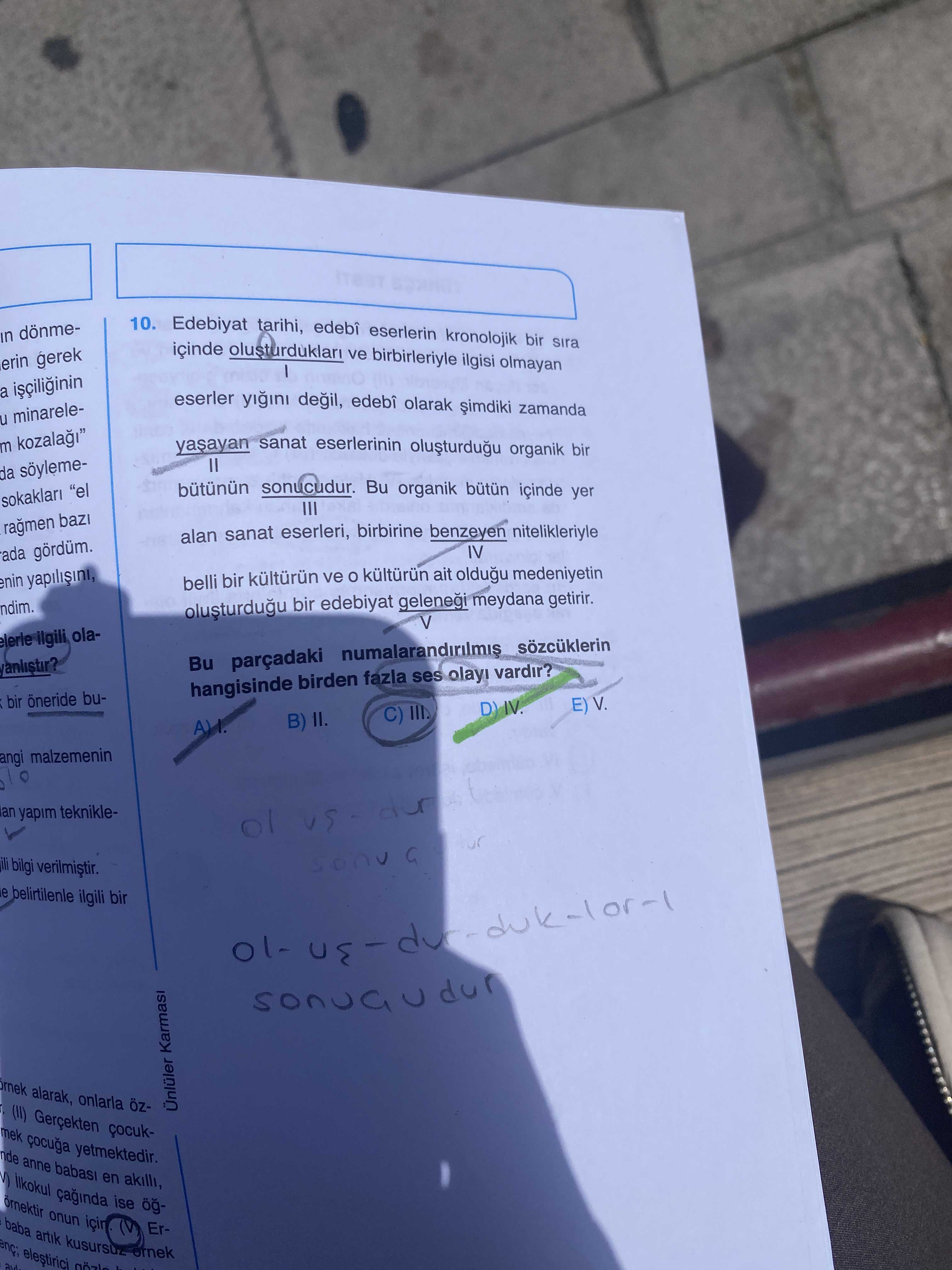 10. Edebiyat tarihi, edebî eserlerin kronolojik bir sira in donmeiçinde olusturduklari ve birbirleriyle ilgisi olmayan erin gerek a eserler yigini degil, edebî olarak zamanda minarelem yasayan sanat eserlerinin organik bir da soylemesonucudur. Bu organik içinde yer sokaklari \ , , , , , , , , , , , , , , , , , , , , , , , , , , , , , , , , , , , , , , , , , , , , , , , , , , , , , , , , , , , , , , , , , el baz alan sanat eserleri, birbirine benzeyen nitelikleriyle IV ada gördüm. belli bir ve ait oldugu medeniyetin ndim. bir edebiyat gelenei meydana getirir. V elerle ilgili olaBu hangisinde birden fazla ses vardir. bir buE) V. C) III. B) angi malzemenin yapim teknikleili bilgi belirtilenle ilgili bir rnek alarak, onlarla (II) Ünlüler mek cocu yetmektedir. nde anne en. ?? Model.Question.title