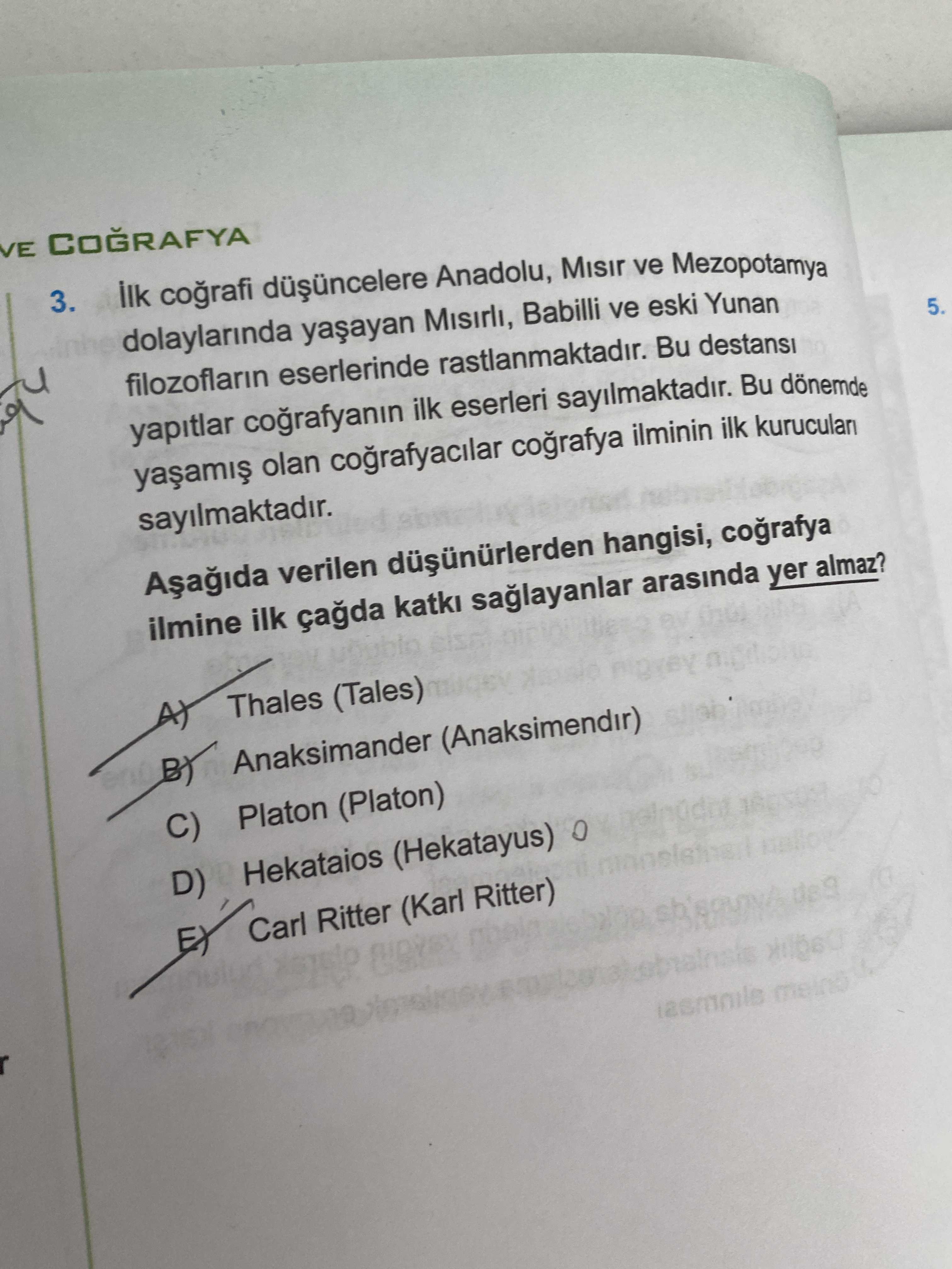 Coğrafya (12. Sınıf)