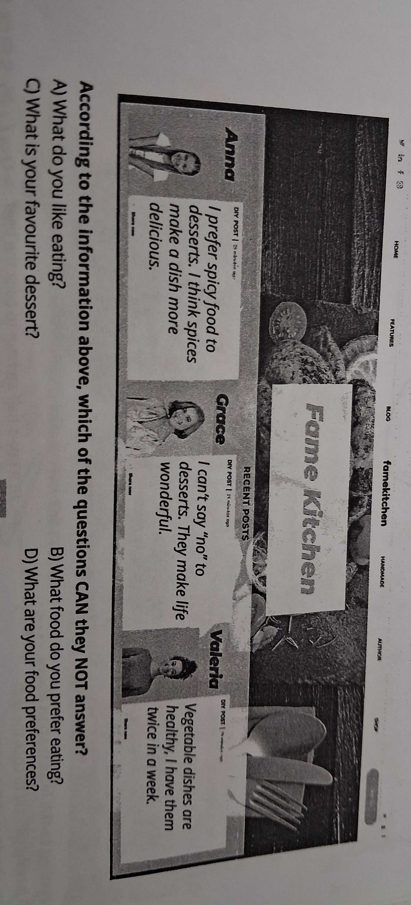According to the information above, which of the questions CAN they NOT answer?