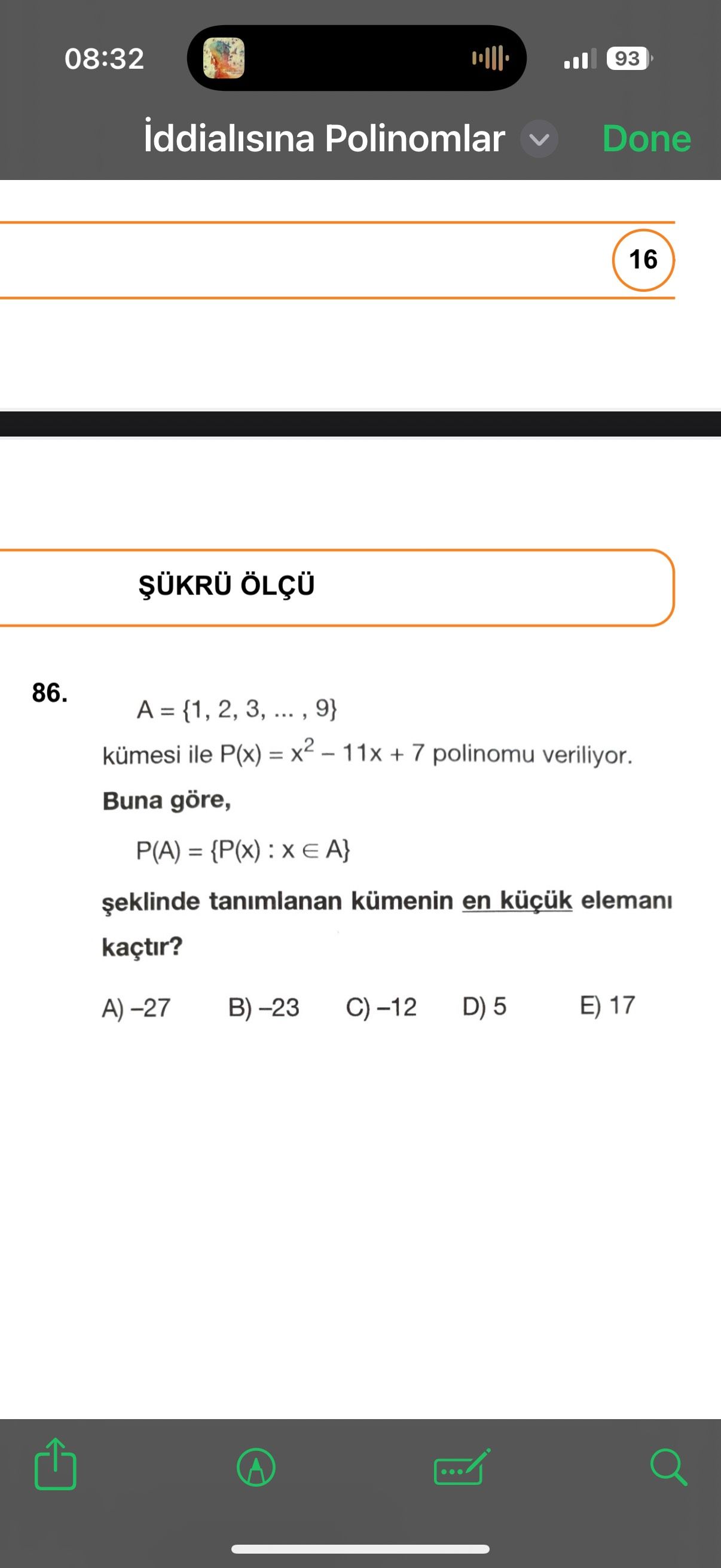 Matematik (12. Sınıf)