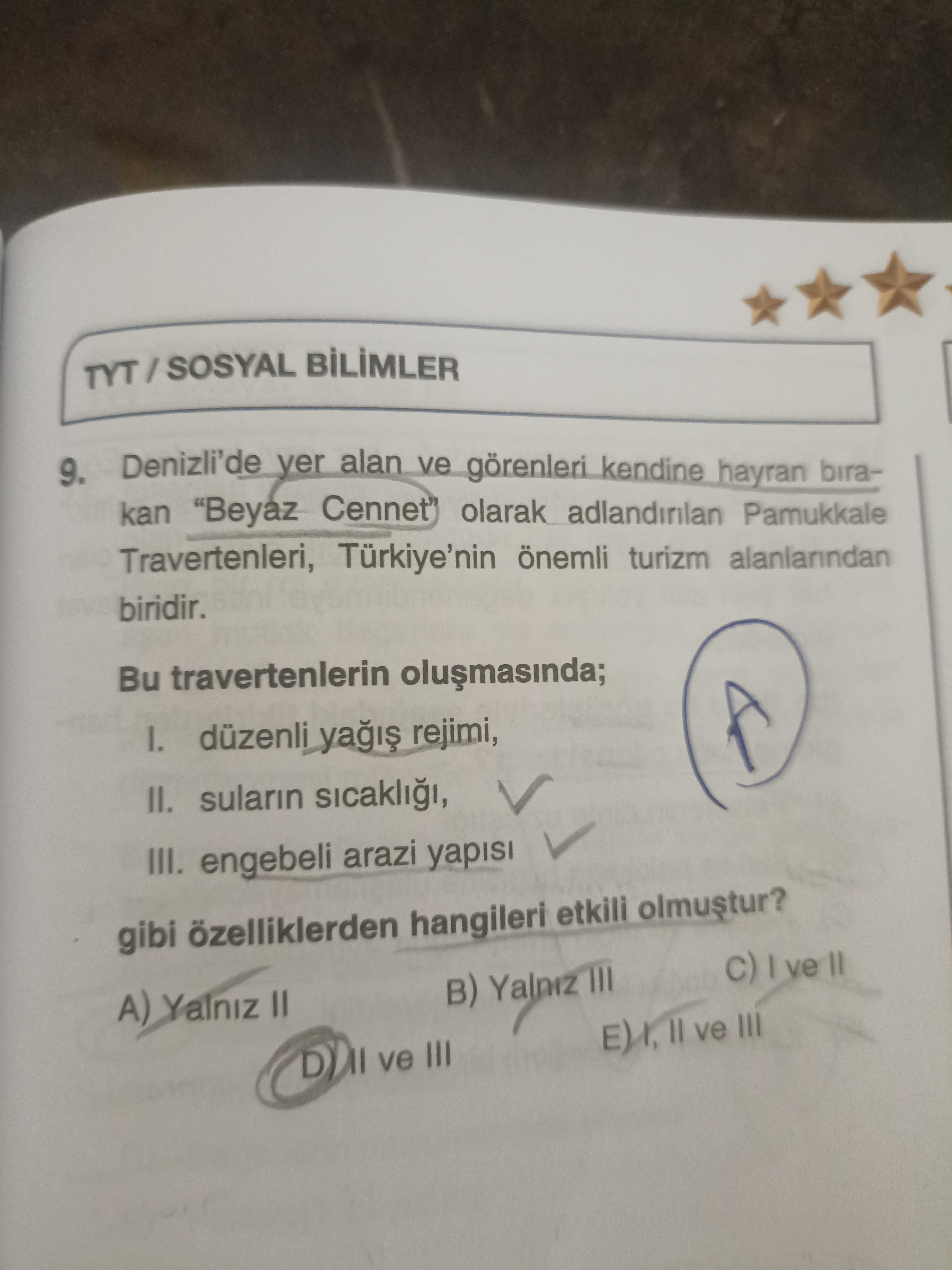 Denizli'de yer alan ve görenleri kendine hayran bırakan "Beyaz Cennet" olarak adlandırılan Pamukkale