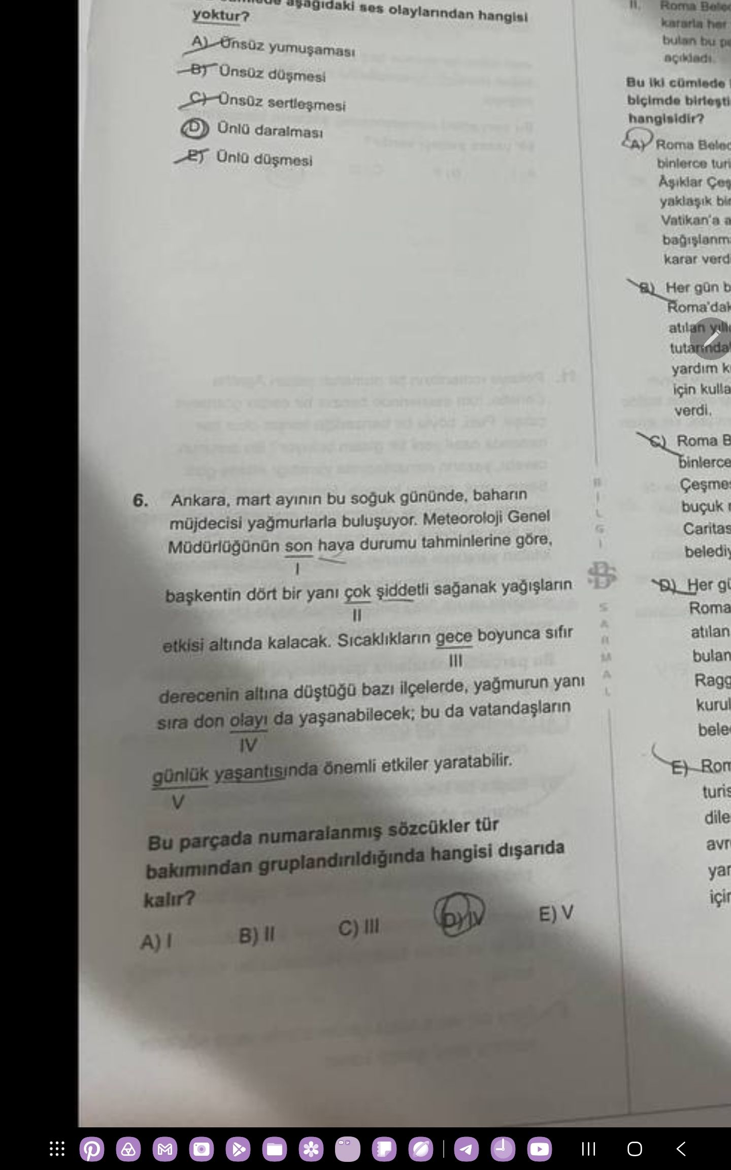 Ankara, mart ayının bu soğuk gününde, baharın müjdecisi yağmurlarla buluşuyor. Meteoroloji Genel