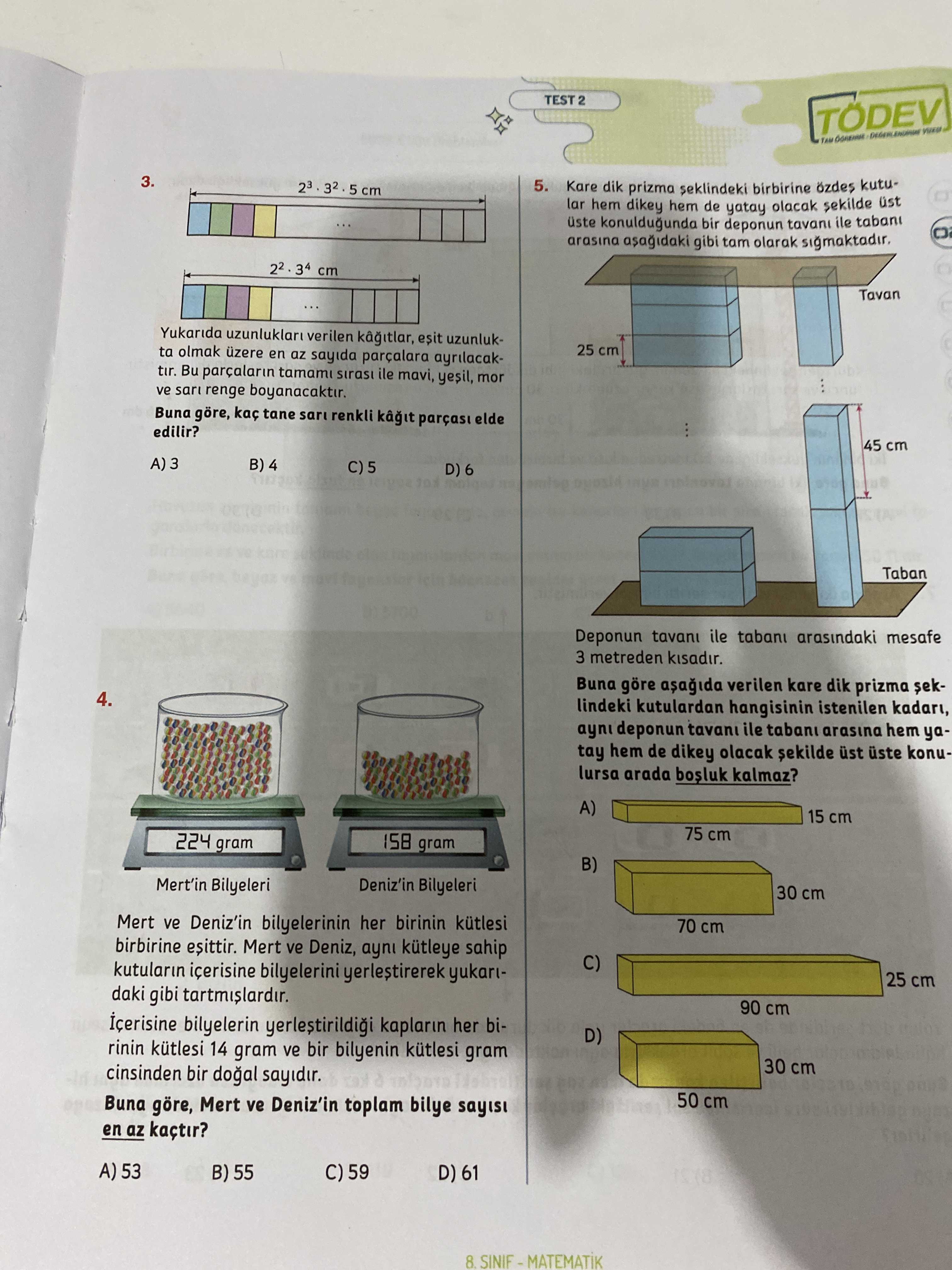 Matematik (8. Sınıf)