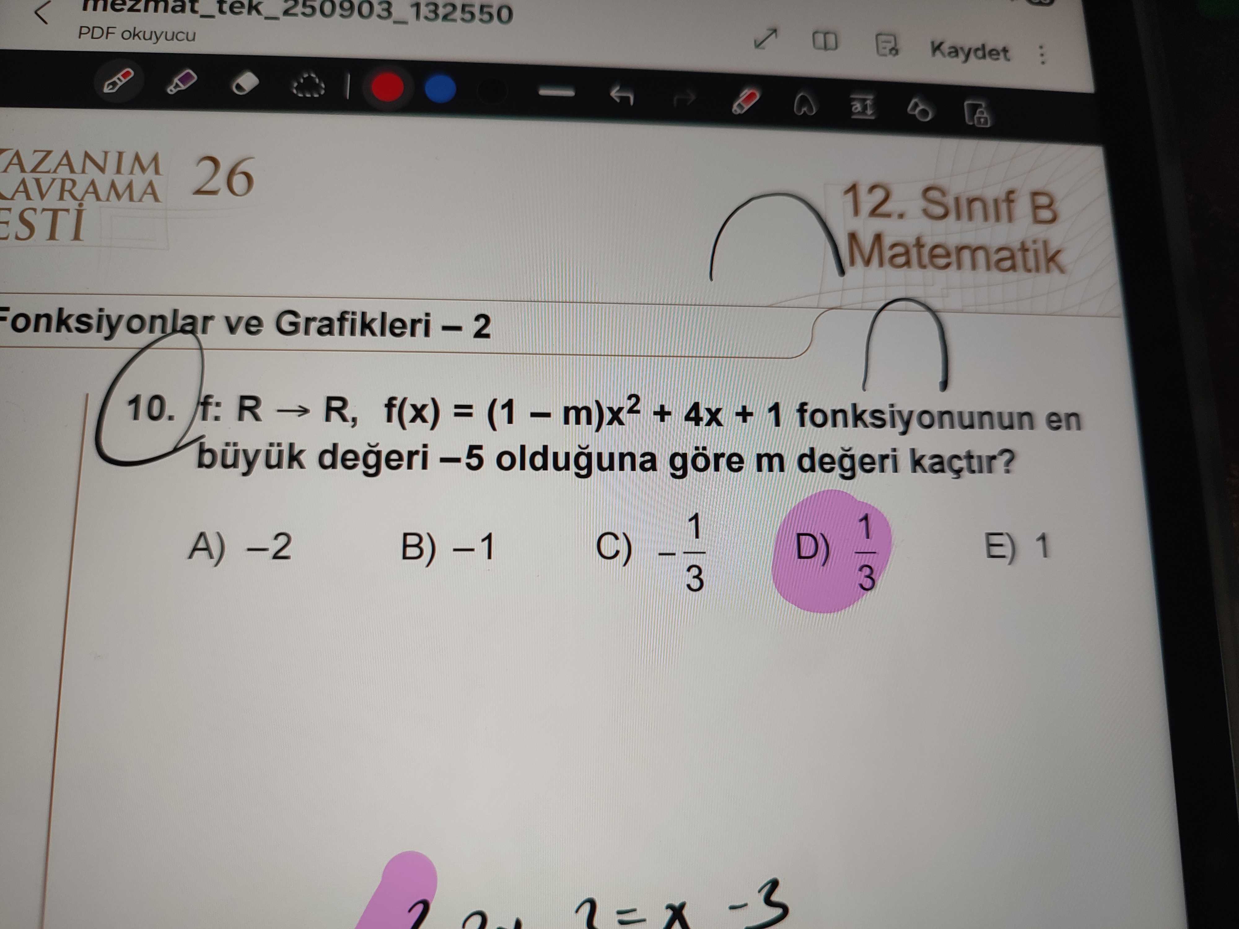 Matematik (11. Sınıf)