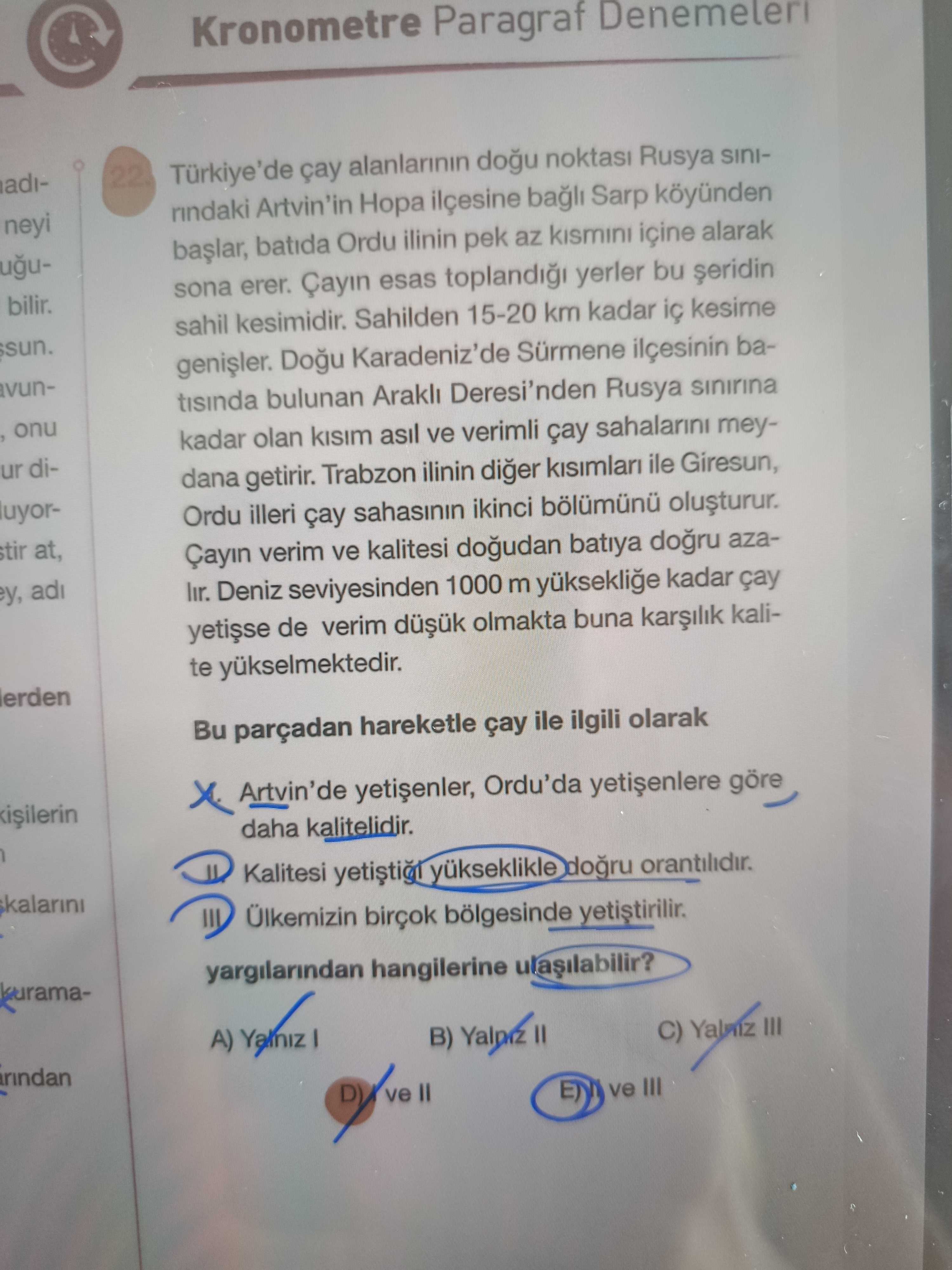 Türkiye'de çay alanlarının doğu noktası Rusya sınırındaki Artvin'in Hopa ilçesine bağlı Sarp