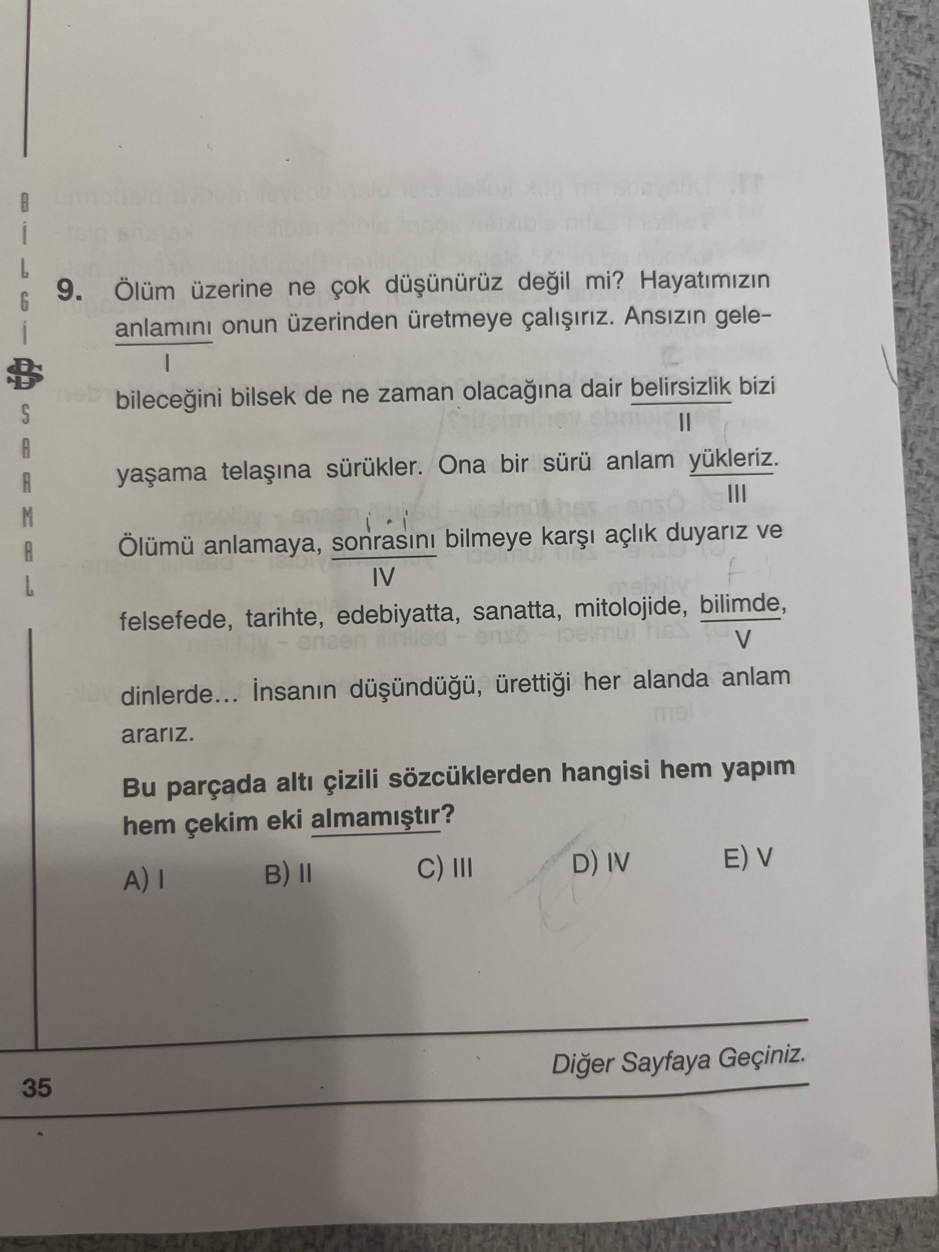 Türkçe (Mezun)