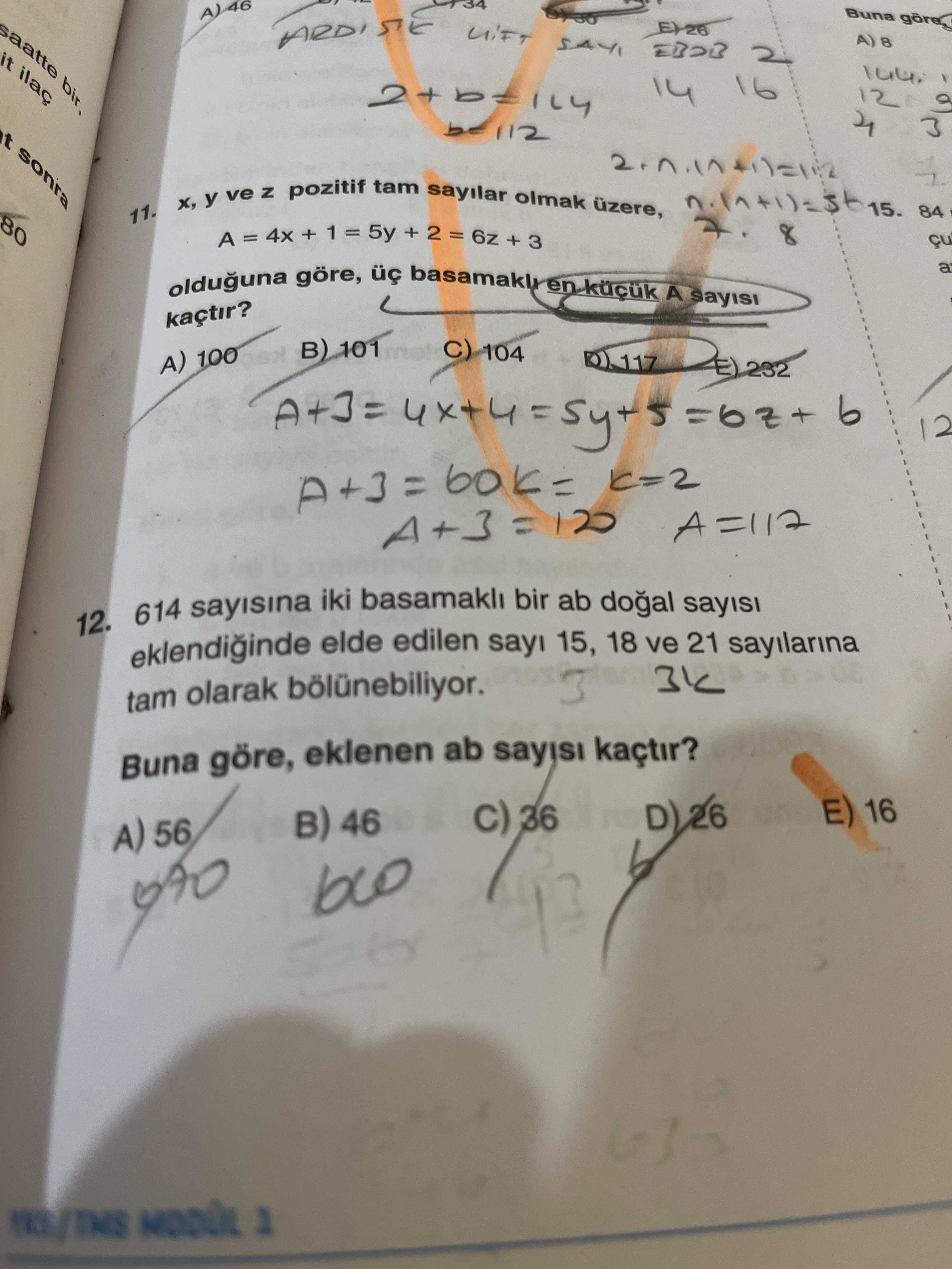 Matematik (12. Sınıf)
