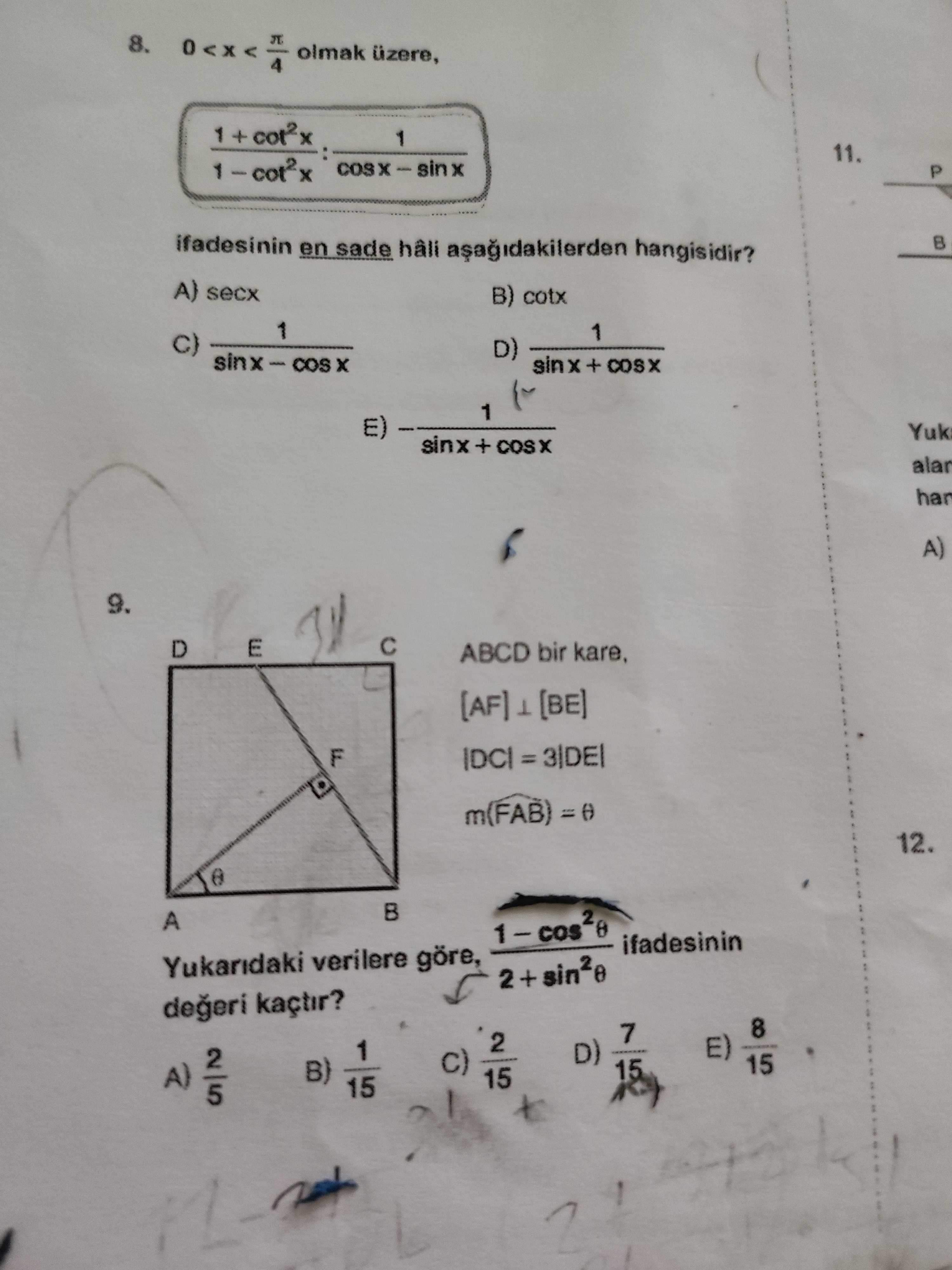 Matematik (11. Sınıf)