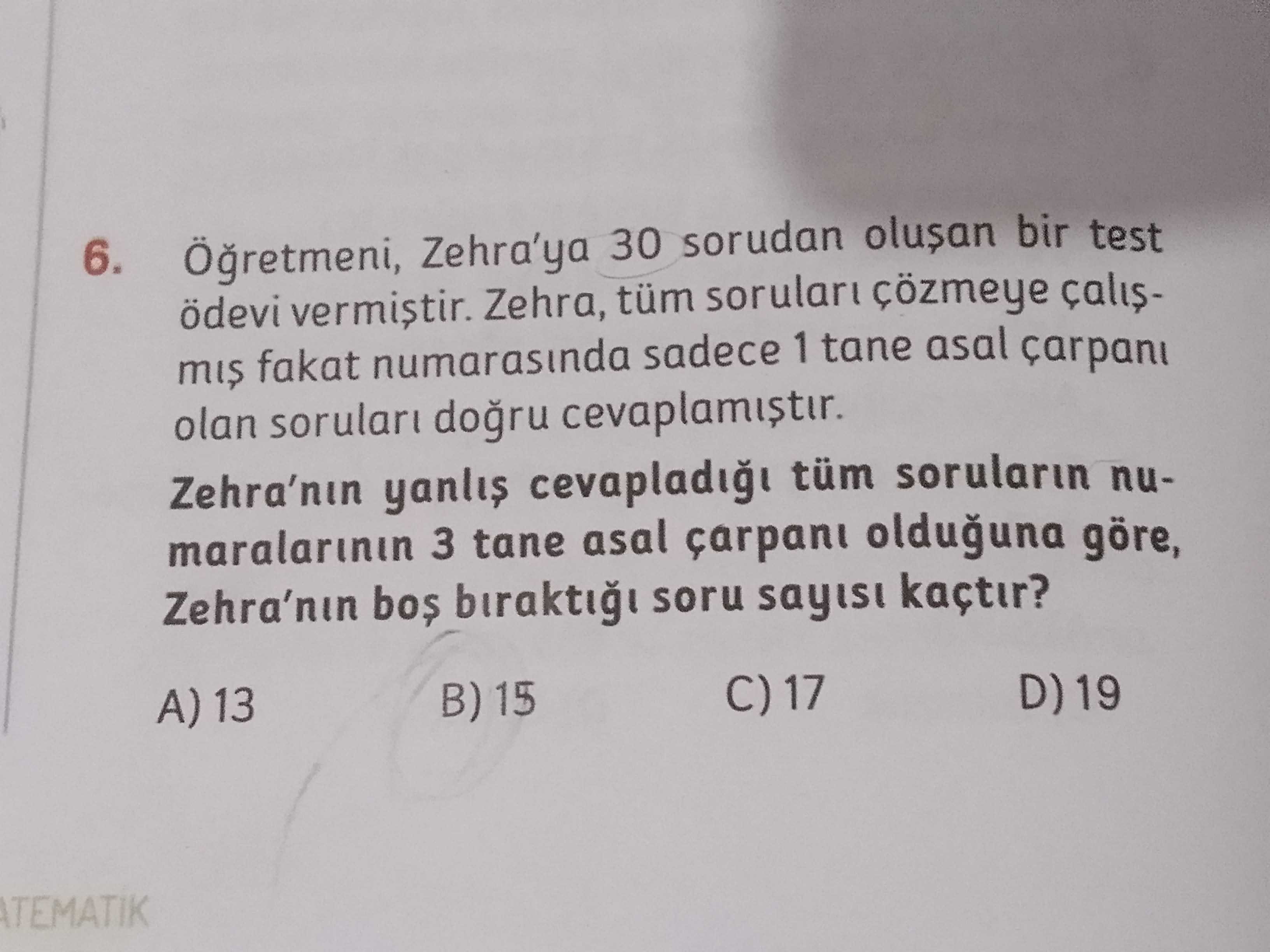 Matematik (8. Sınıf)