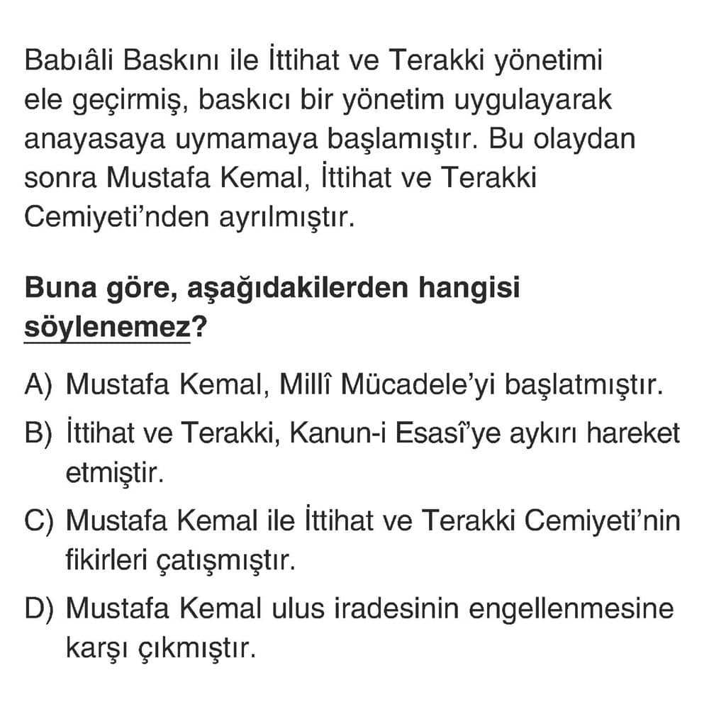 Babıâli Baskını ile İttihat ve Terakki yönetimi ele geçirmiş, baskıcı bir yönetim uygulayarak