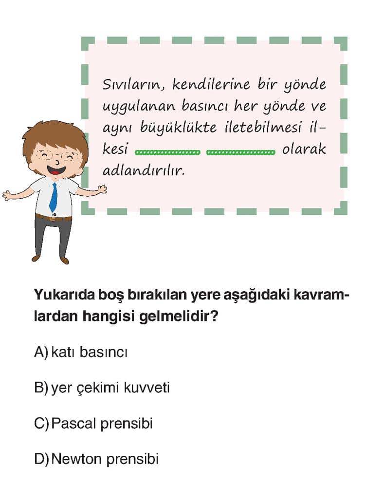 Sıvıların, kendilerine bir yönde uygulanan basıncı her yönde ve aynı büyüklükte iletebilmesi ilkesi