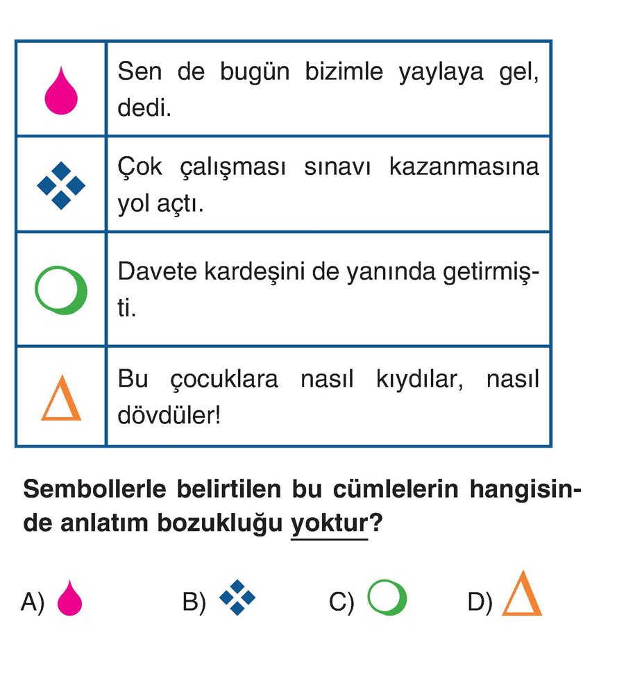 Sen de bugün bizimle yaylaya gel, dedi. Çok çalışması sınavı kazanmasına yol açtı. Davete kardeşini