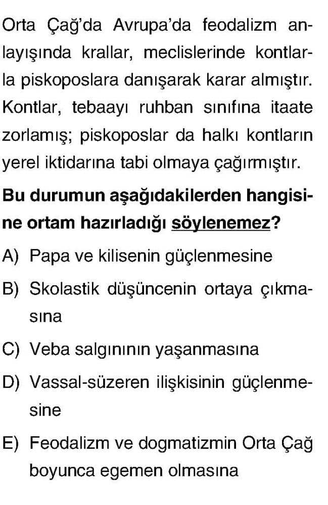 Orta Çağ'da Avrupa'da feodalizm anlayışında krallar, meclislerinde kontlarla piskoposlarla danışarak