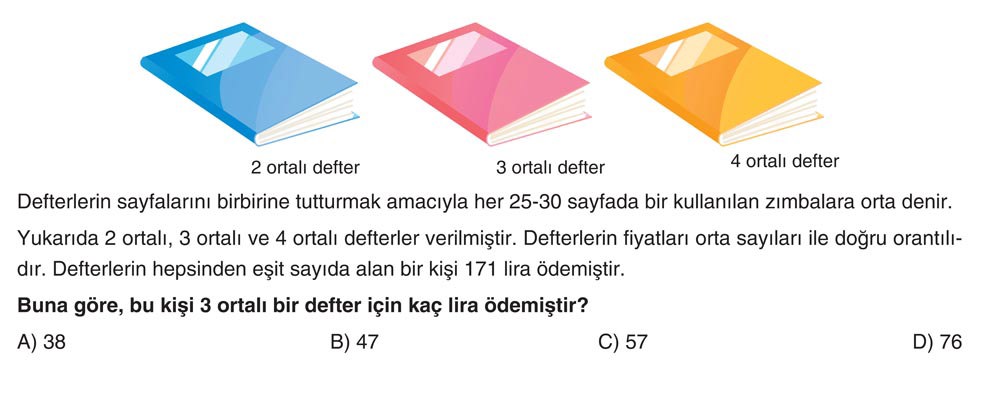 Defterlerin sayfalarını birbirine tutturmak amacıyla her 25-30 sayfada bir kullanılan zımbalara orta