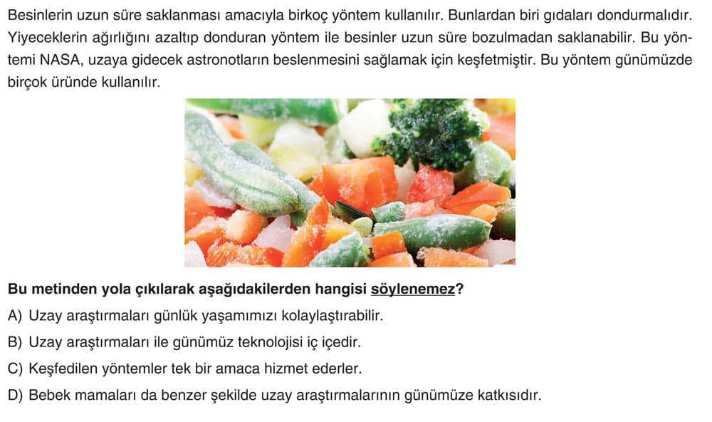 Besinlerin uzun süre saklanması amacıyla birkaç yöntem kullanılır. Bunlardan biri gıdaları