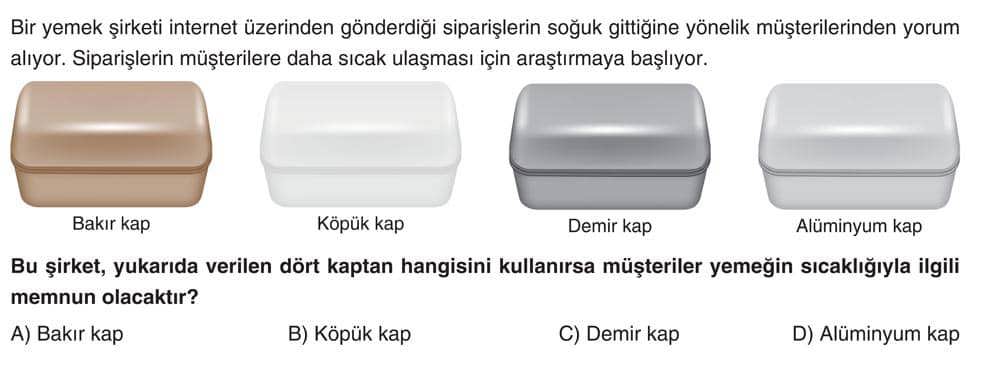 Bir yemek şirketi internet üzerinden gönderdiği siparişlerin soğuk gittiğine yönelik müşterilerinden