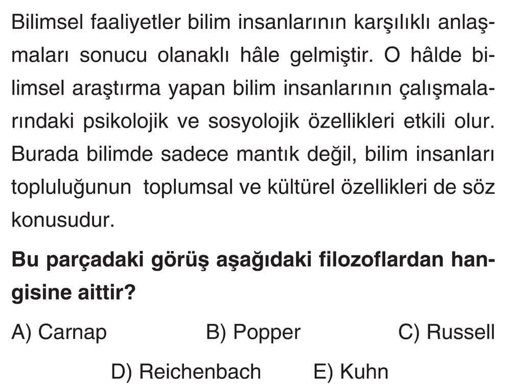 Bilimsel faaliyetler bilim insanlarının karşılıklı anlaşmaları sonucu olanaklı hâle gelmiştir. O