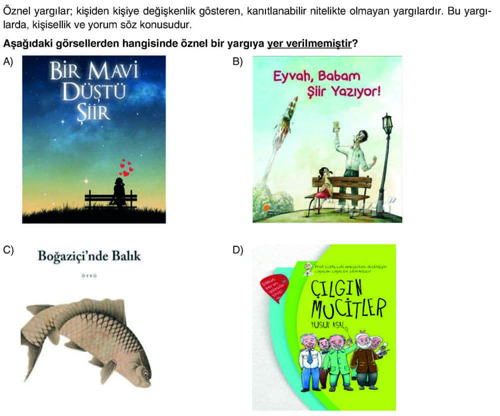 Öznel vargılar; kişiden kişiye değişkenlik gösteren, kanıtlanabilir nitelikte olmayan vargılardır