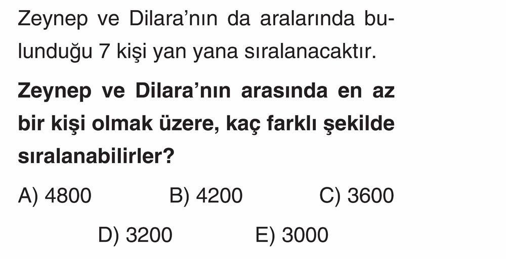 Zeynep ve Dilara'nın da aralarında bulunduğu 7 kişi yan yana sıralanacaktır. Zeynep ve Dilara'nın