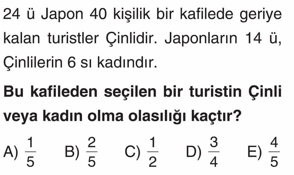 24 ü Japon 40 kişilik bir kafilede geriye kalan turistler Çinlidir. Japonların 14 ü, Çinlilerin 6 sı