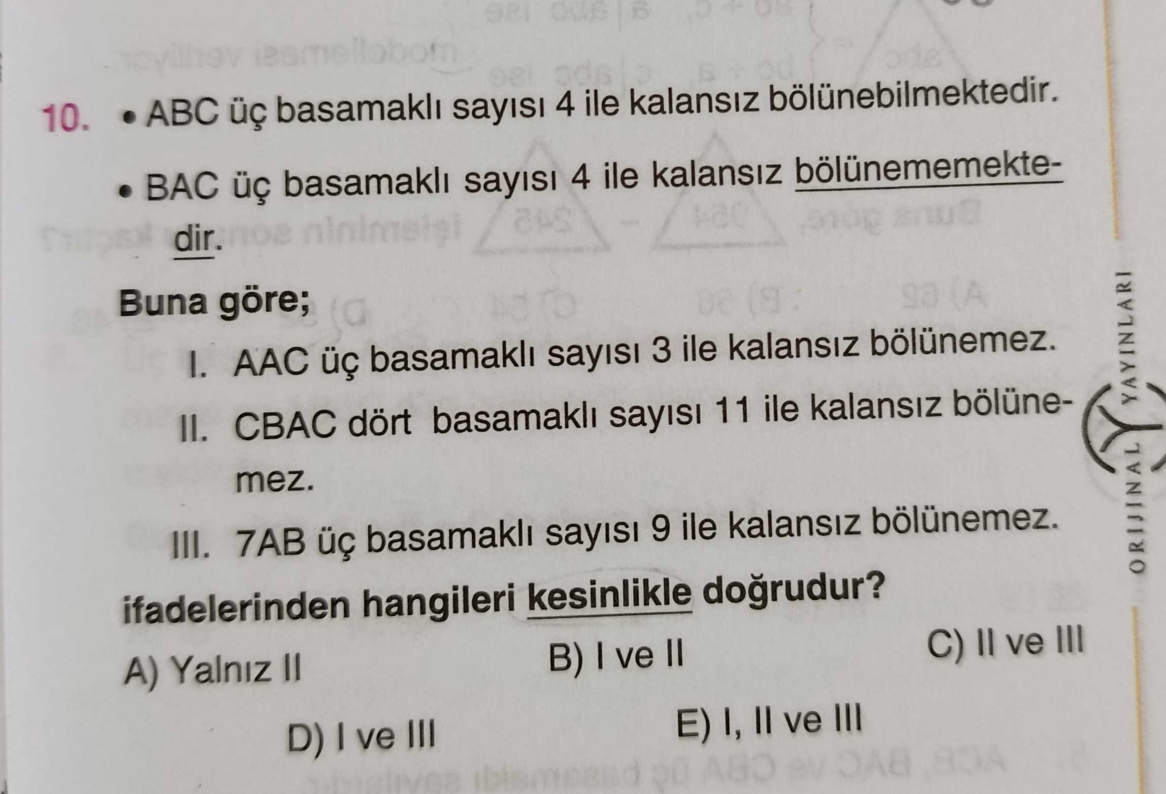 Matematik (12. Sınıf)