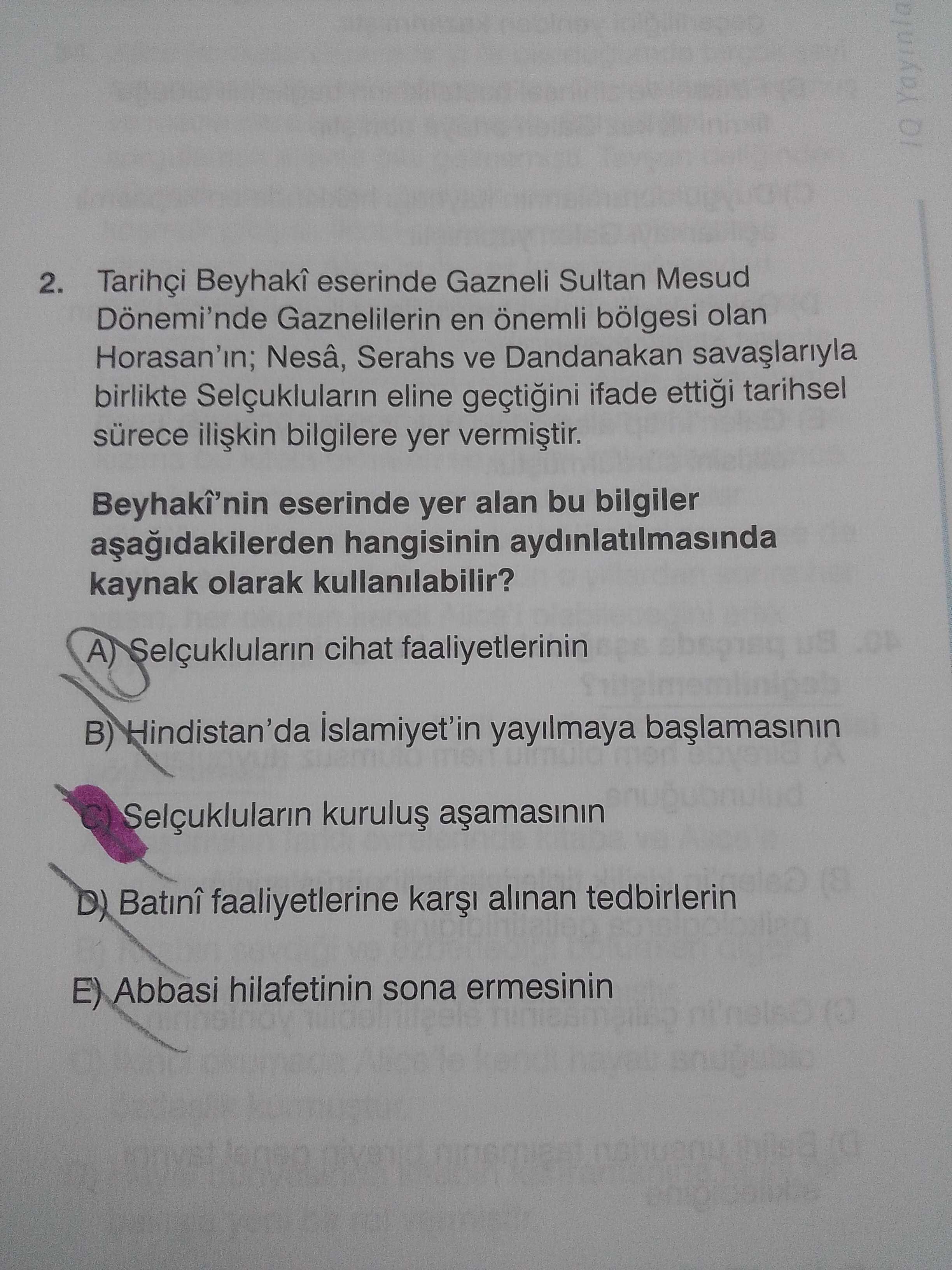 Tarihçi Beyhakî eserinde Gazneli Sultan Mesud Dönemi'nde Gaznelilerin en önemli bölgesi olan