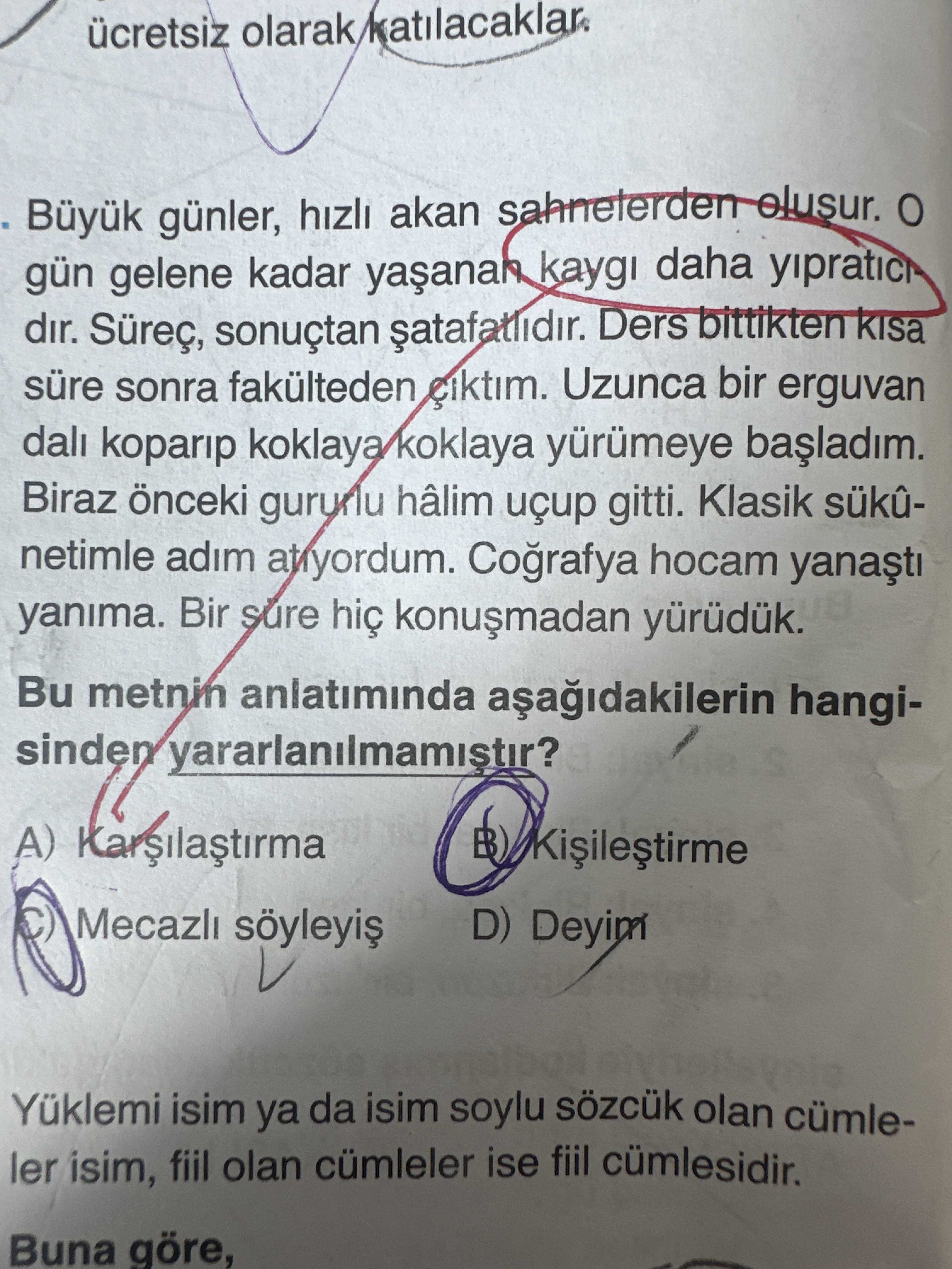 Büyük günler, hızlı akan sahnelerden oluşur. O gün gelene kadar yaşanan kaygı daha yıpratıcıdır