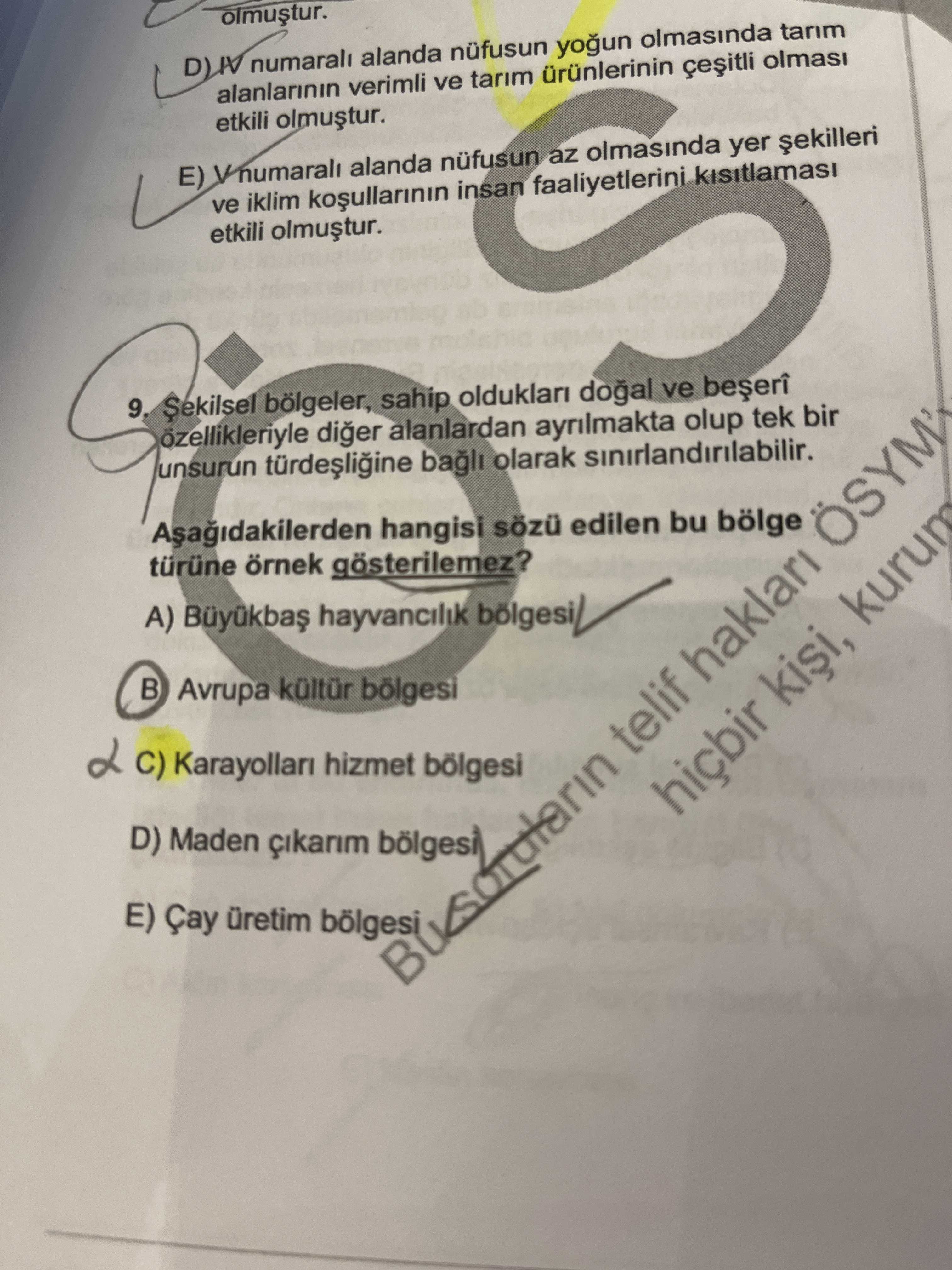 Şekilsel bölgeler, sahip oldukları doğal ve beşerî özellikleriyle diğer alanlardan ayrılmakta olup