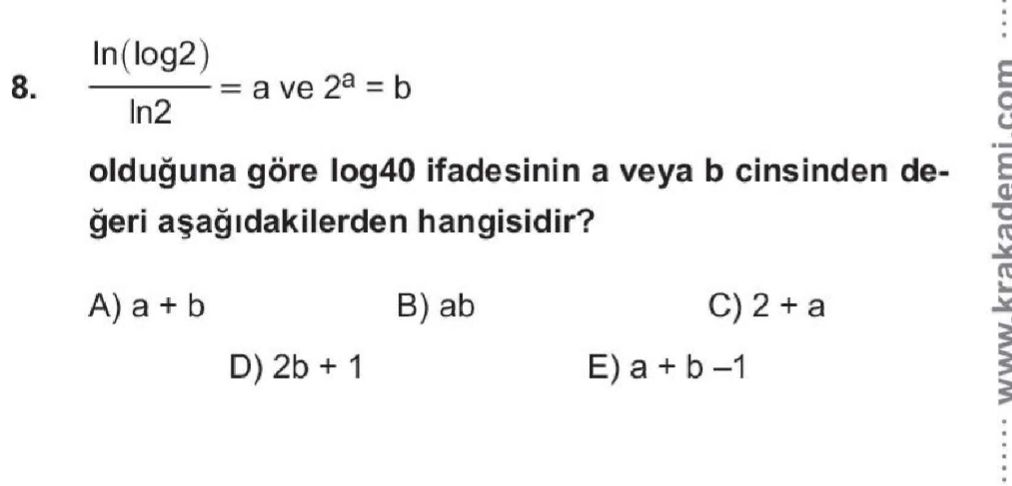 Matematik (11. Sınıf)