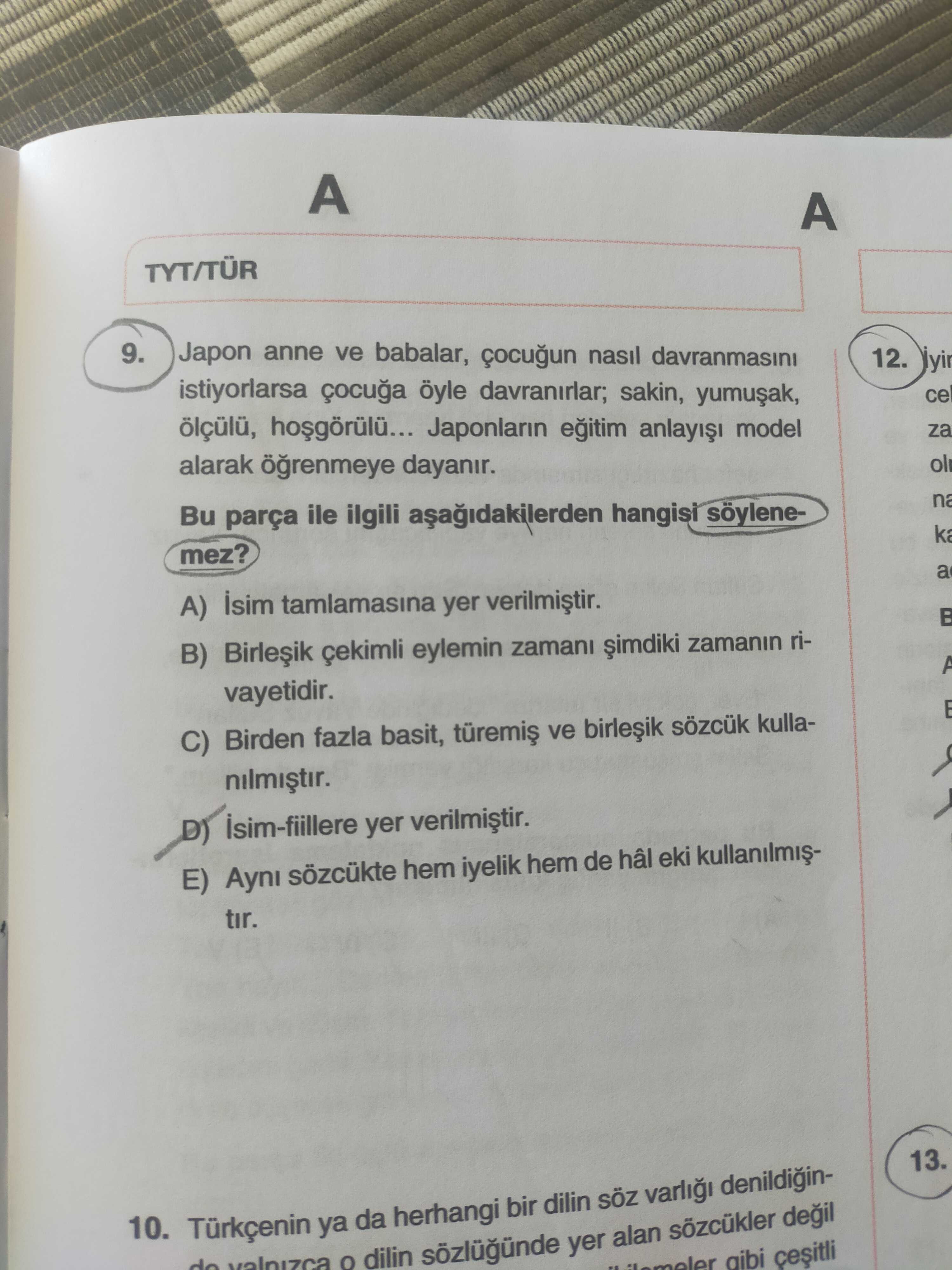 Japon anne ve babalar, çocuğun nasıl davranmasını istiyorlarsa çocuğa öyle davranırlar; sakin