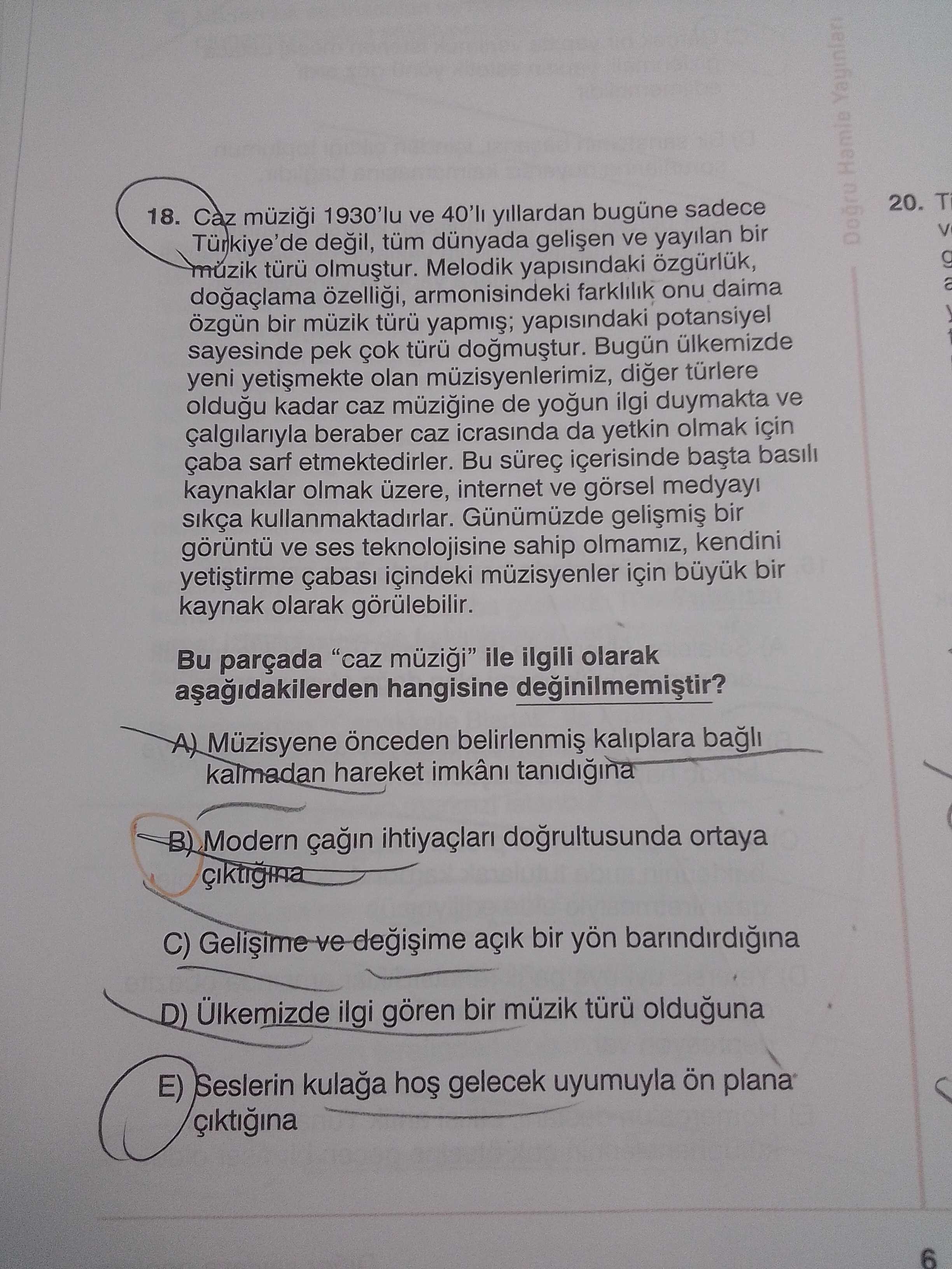 Caz müziği 1930'lu ve 40'lı yıllardan bugüne sadece Türkiye'de değil, tüm dünyada gelişen ve yayılan