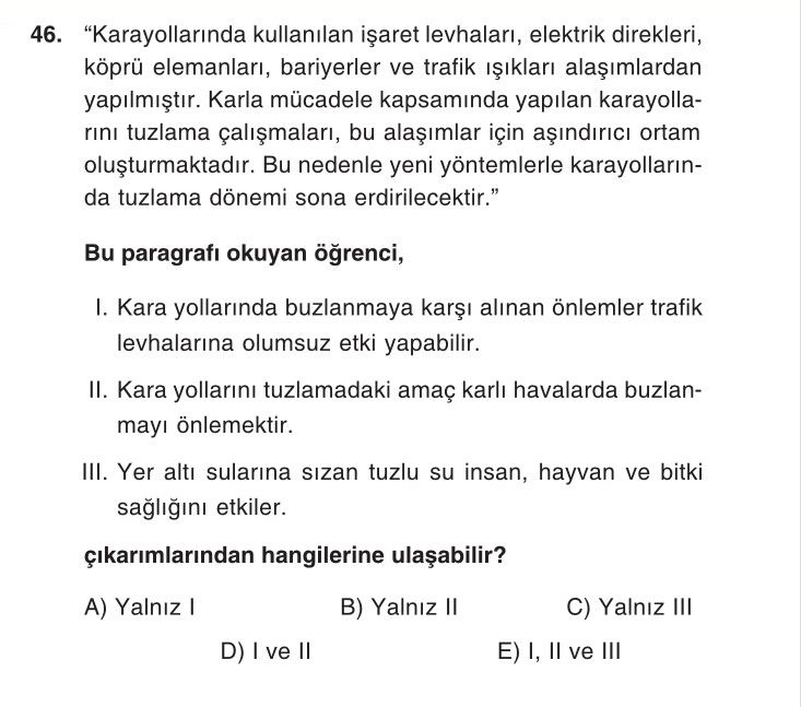 "Karayollarında kullanılan işaret levhaları, elektrik direkleri, köprü elemanları, bariyerler ve