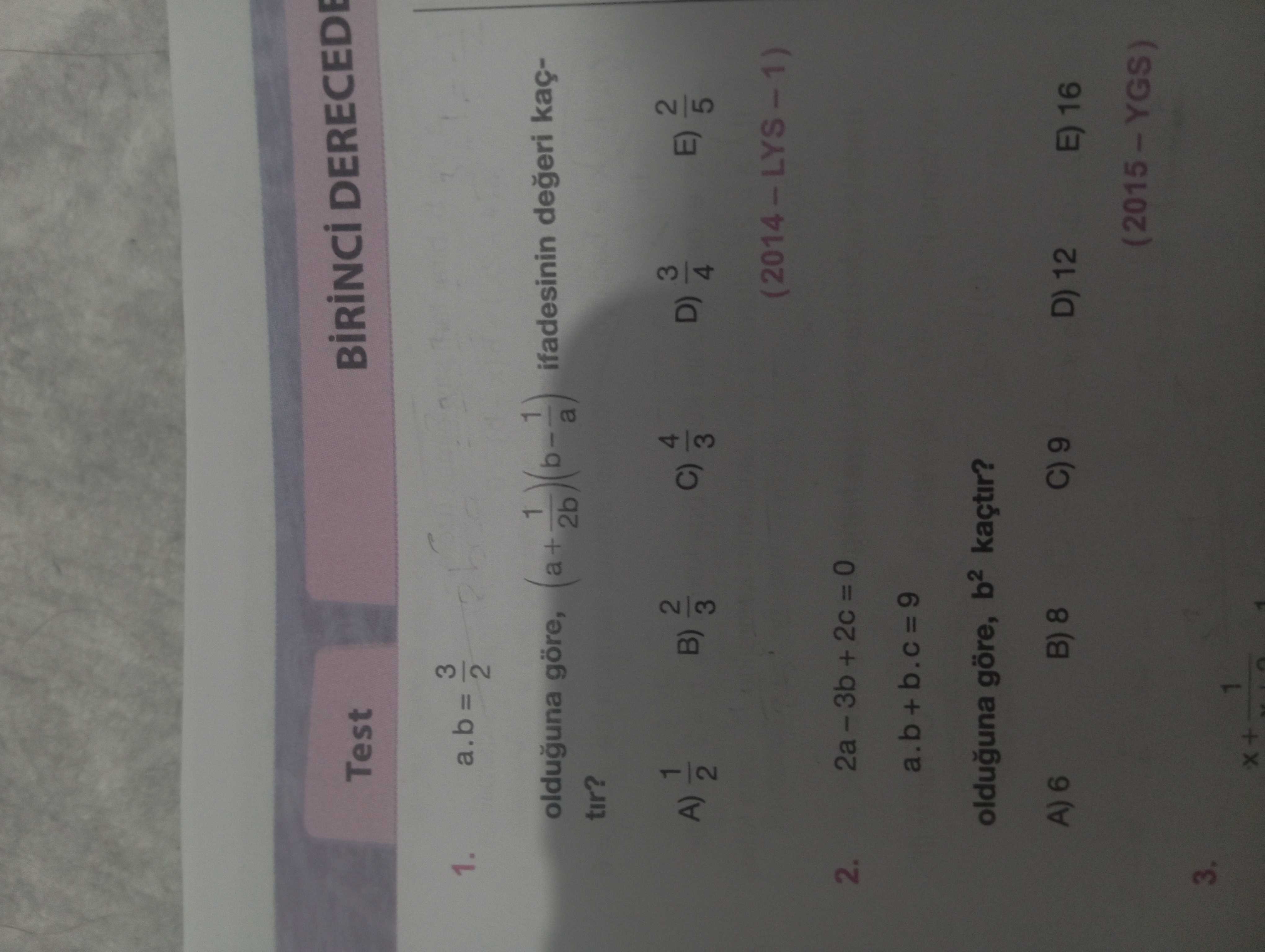 Matematik (Mezun)