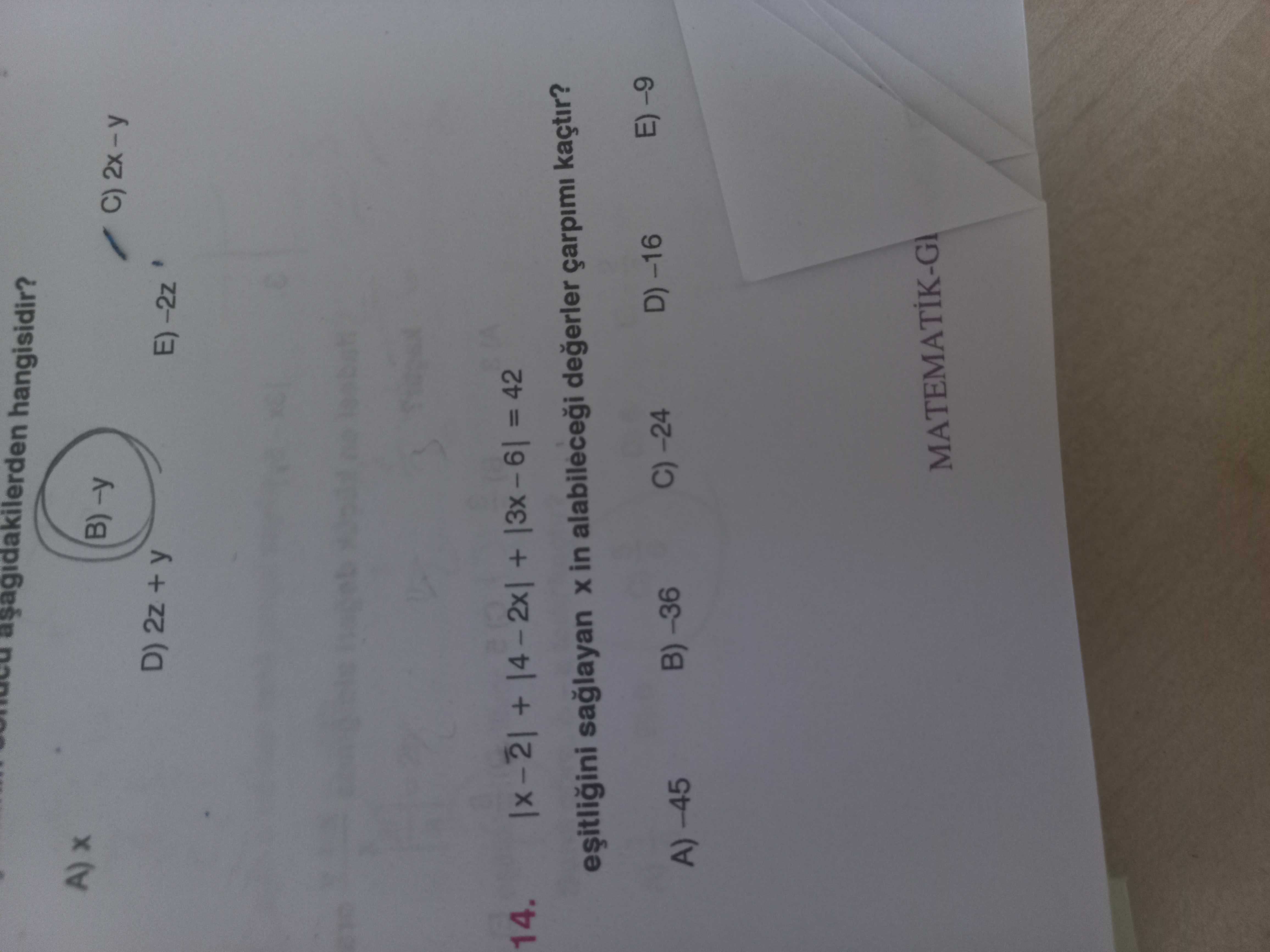 Matematik (11. Sınıf)